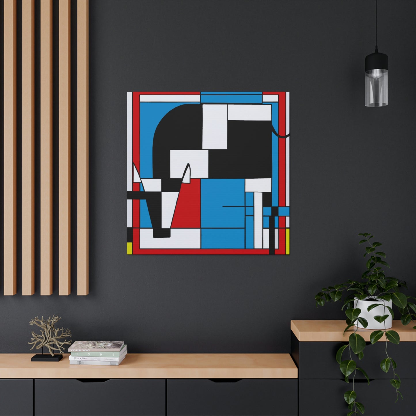 Cow of Mixed Emotions - Canvas