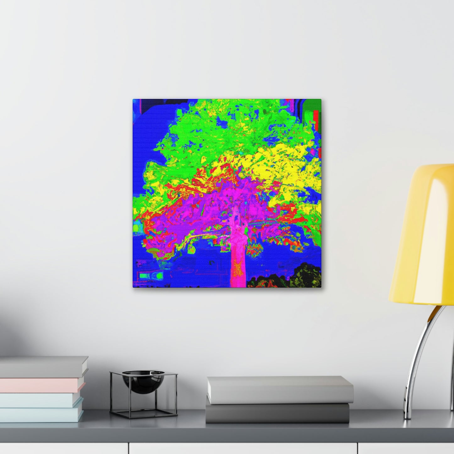 Oak Tree Expressionism. - Canvas