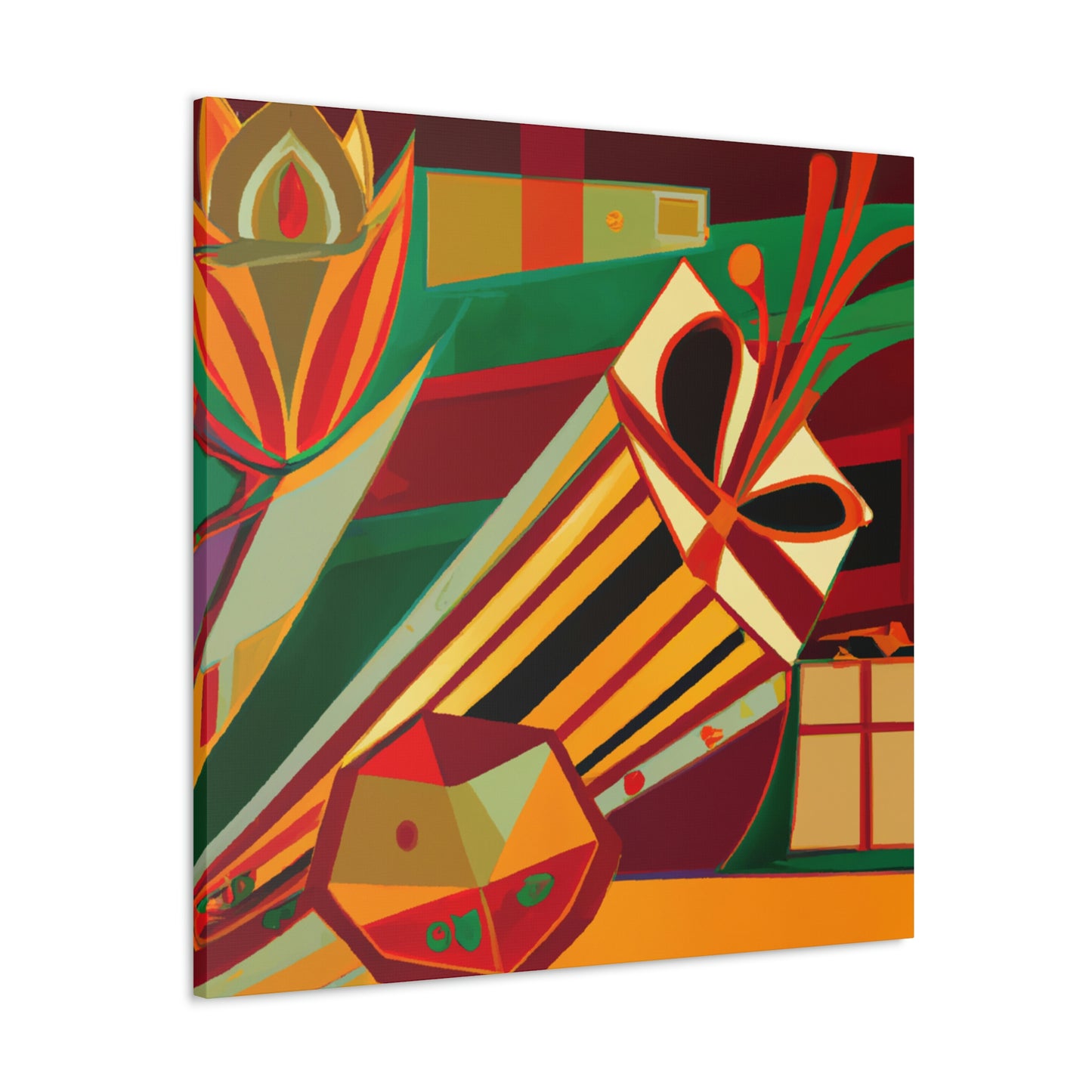 Presents in Art Deco - Canvas