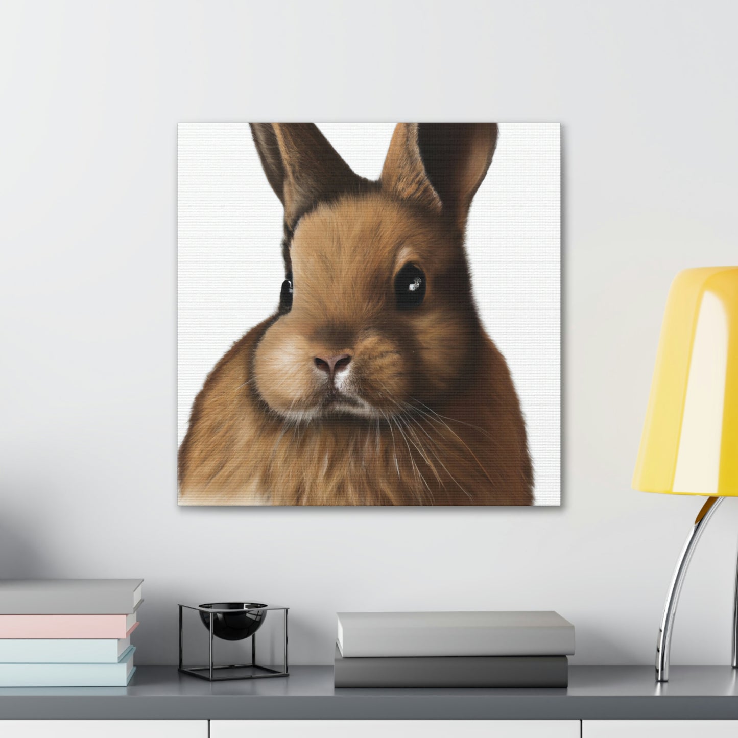 "Rabbit in Springtime" - Canvas