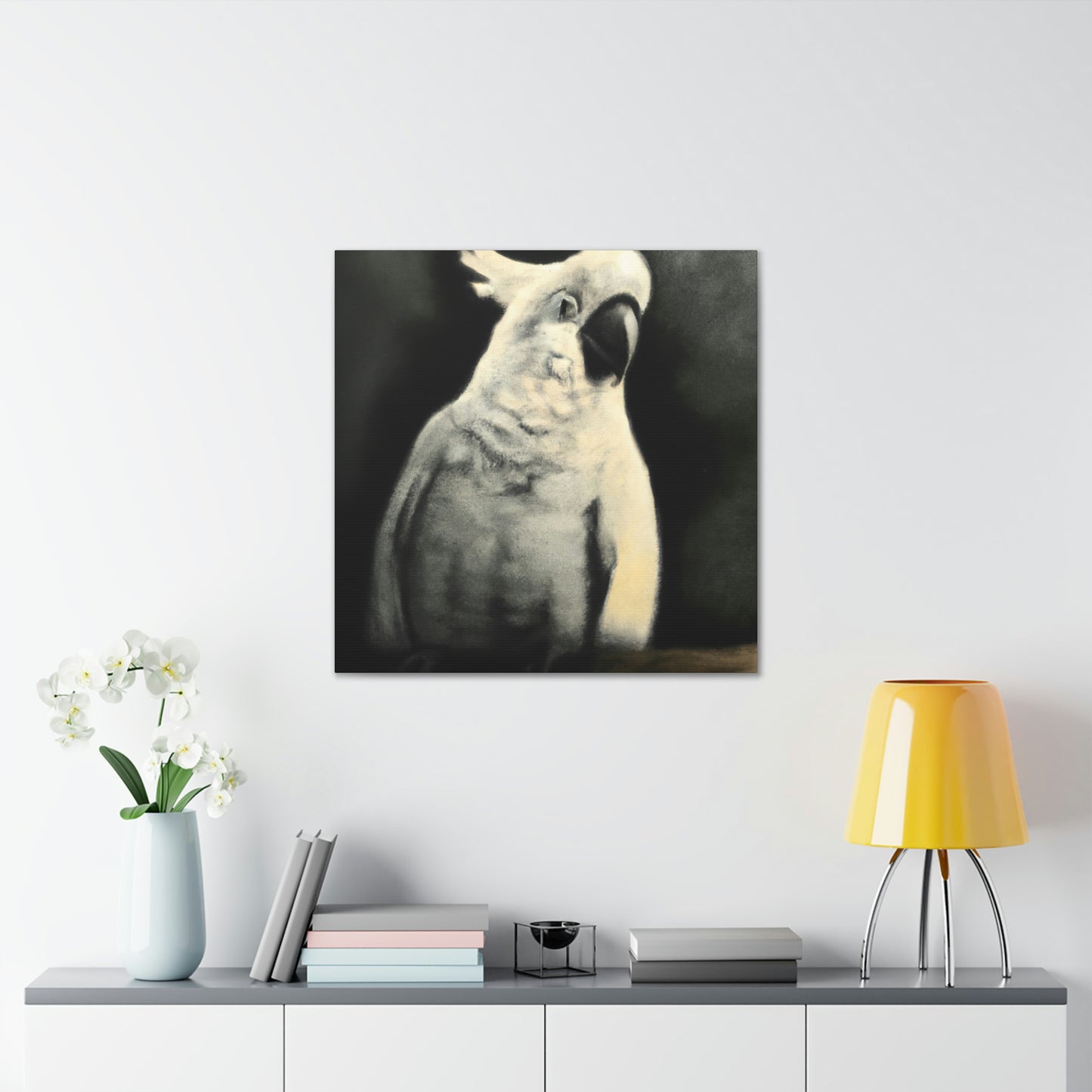 Cockatoo Reflection Dream - Canvas