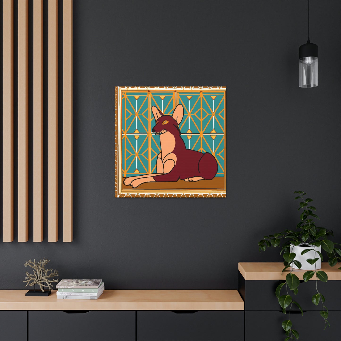 Dhole Deco Dance - Canvas