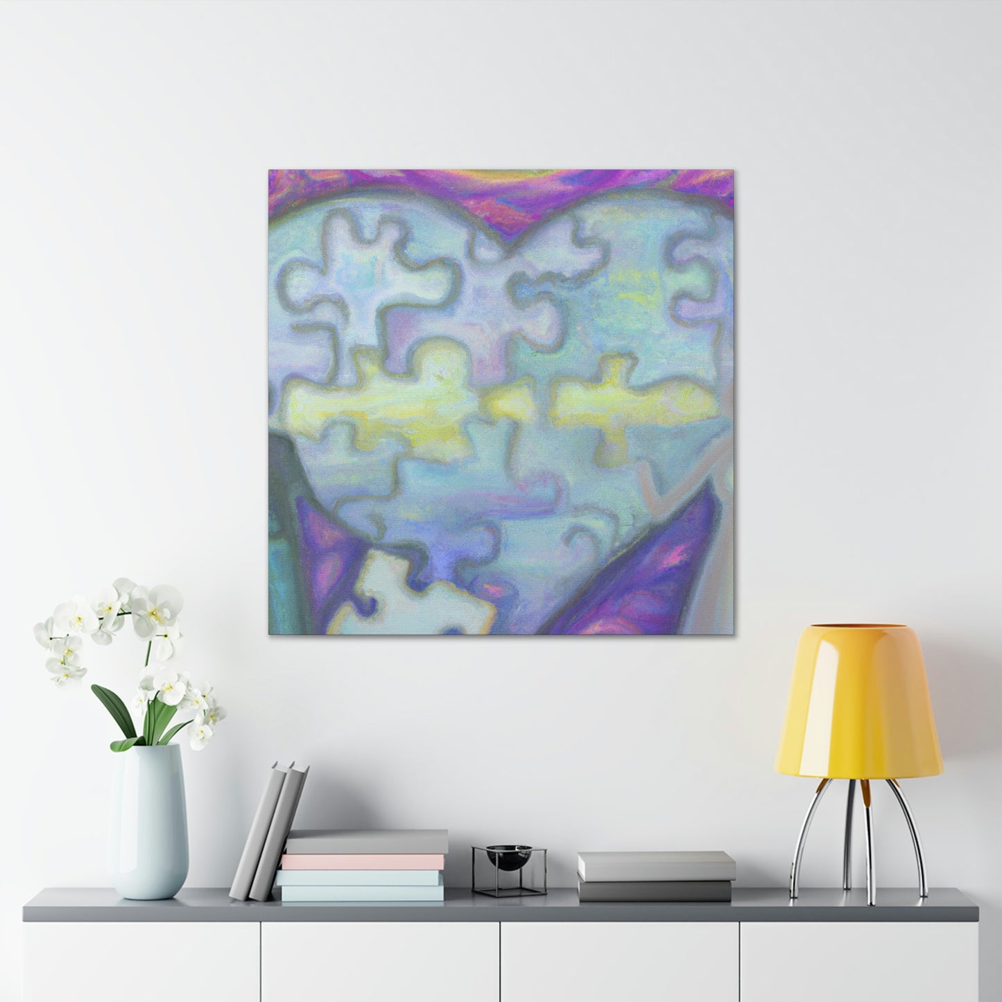 Love's Joyous Puzzle - Canvas