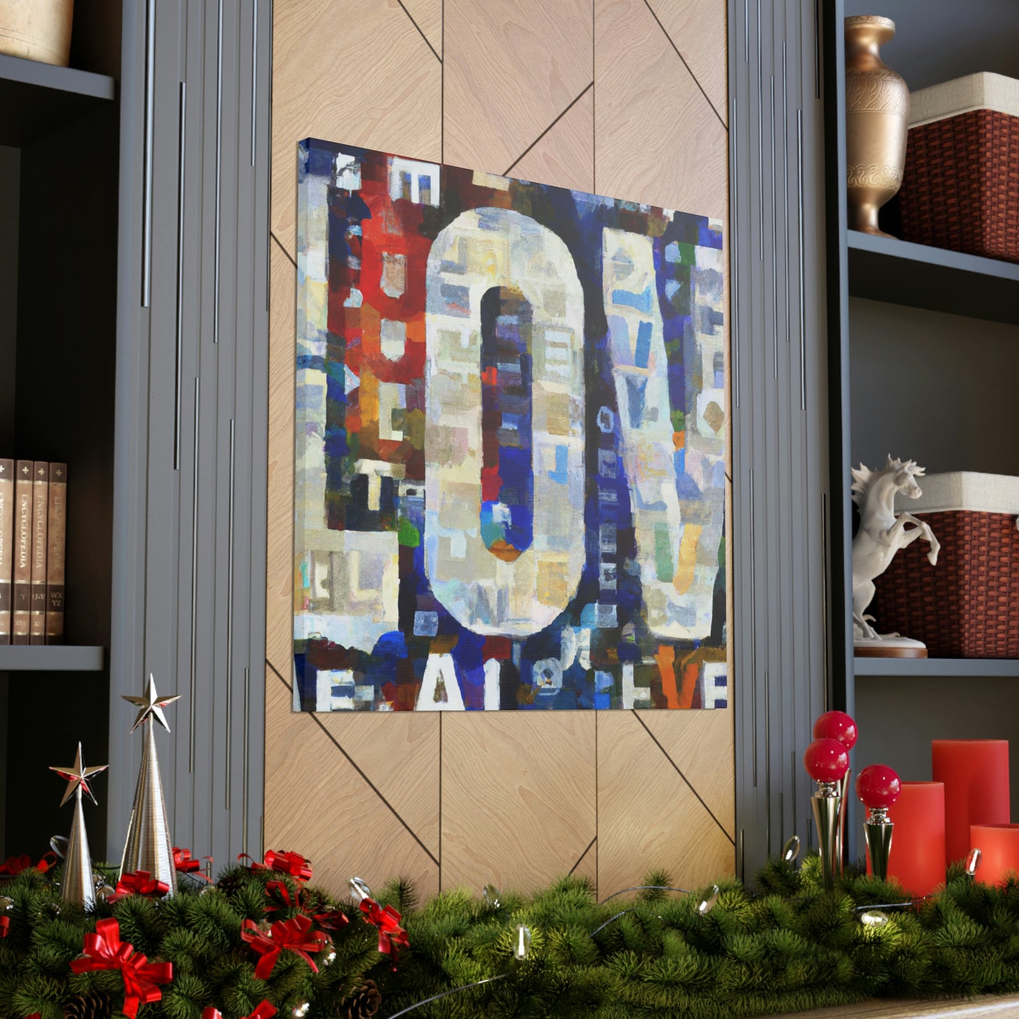 Love Letters Illuminated - Canvas