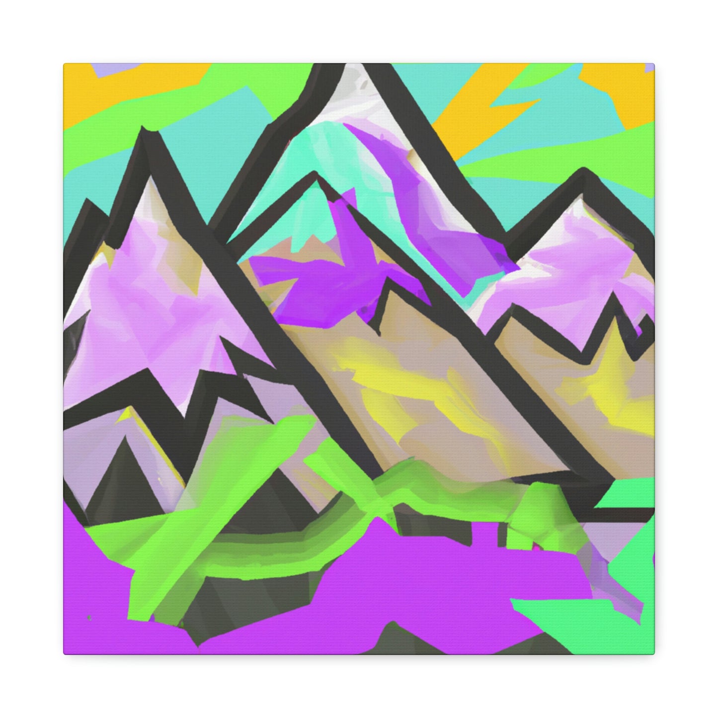 "Mountain Majesty Splendor" - Canvas