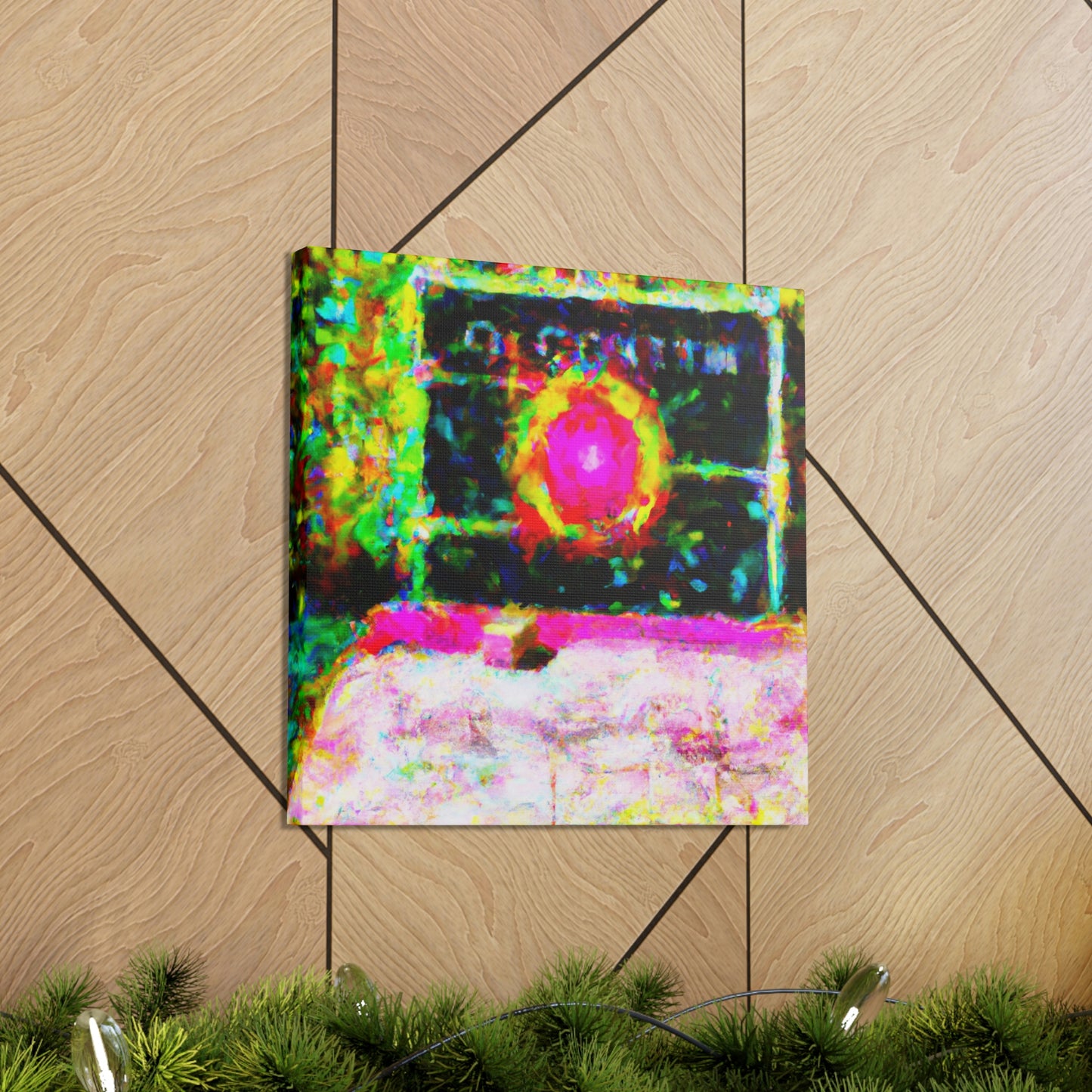 "Quantum Computing Dreamscapes" - Canvas