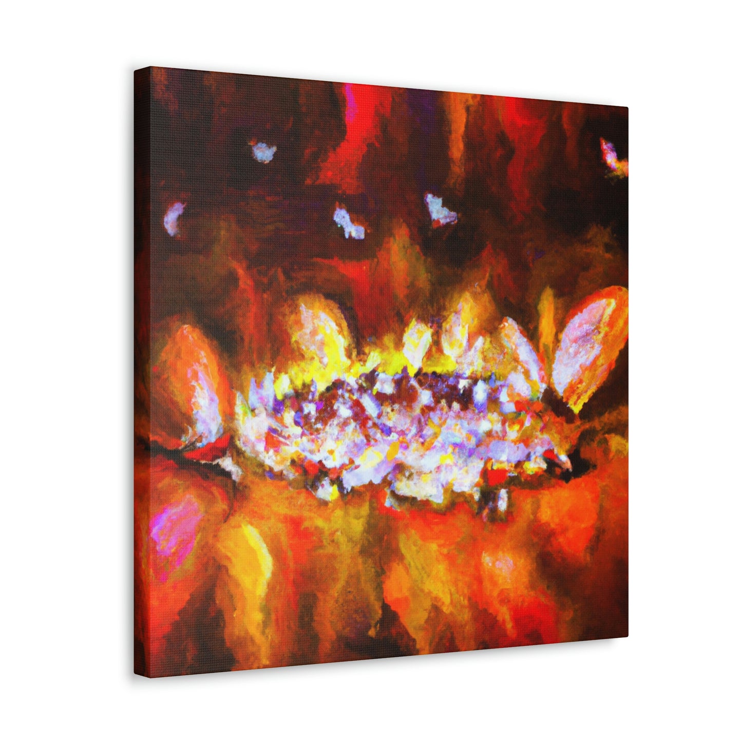 Loving Fireflies Glow. - Canvas