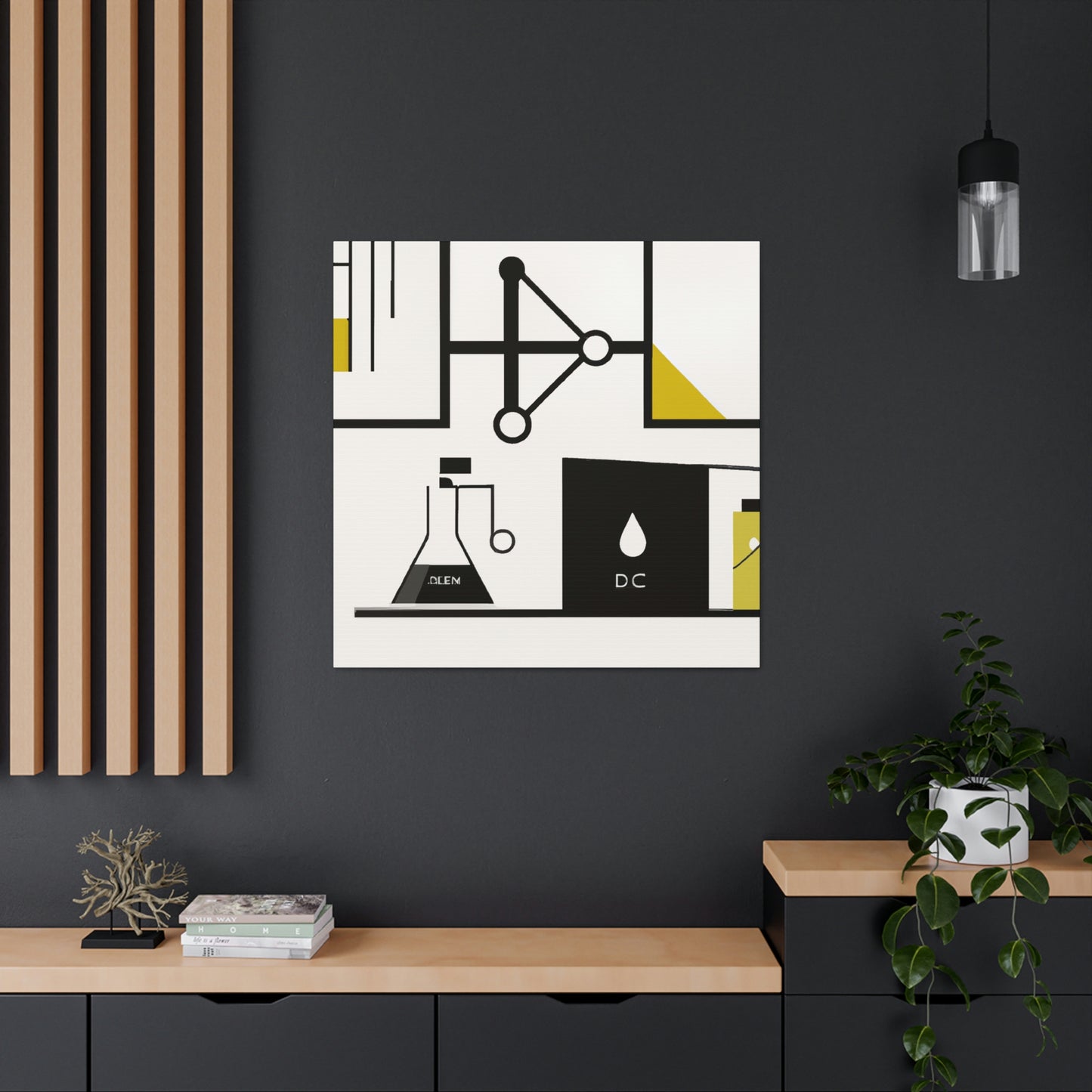 Chemistry of Minimalism - Canvas