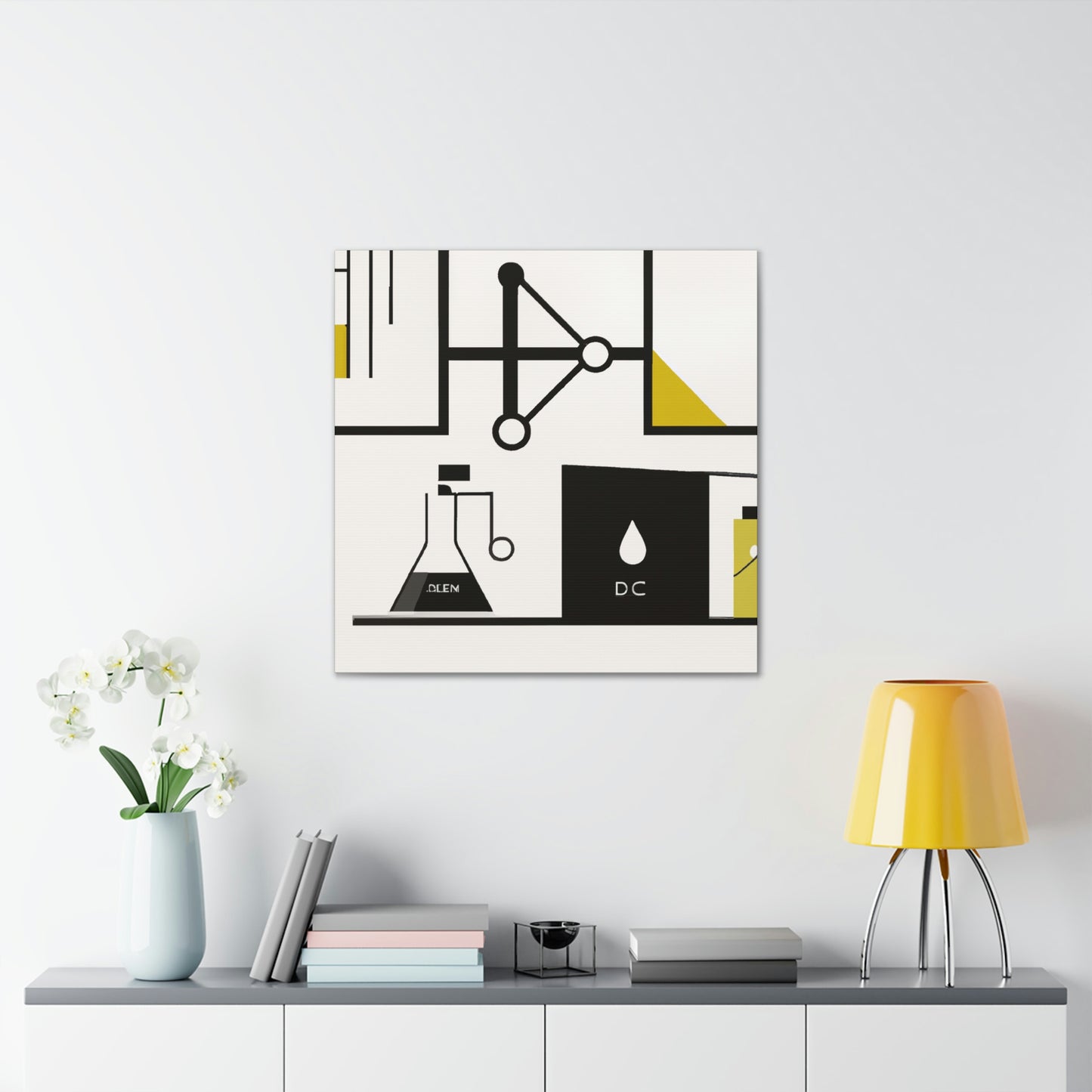 Chemistry of Minimalism - Canvas