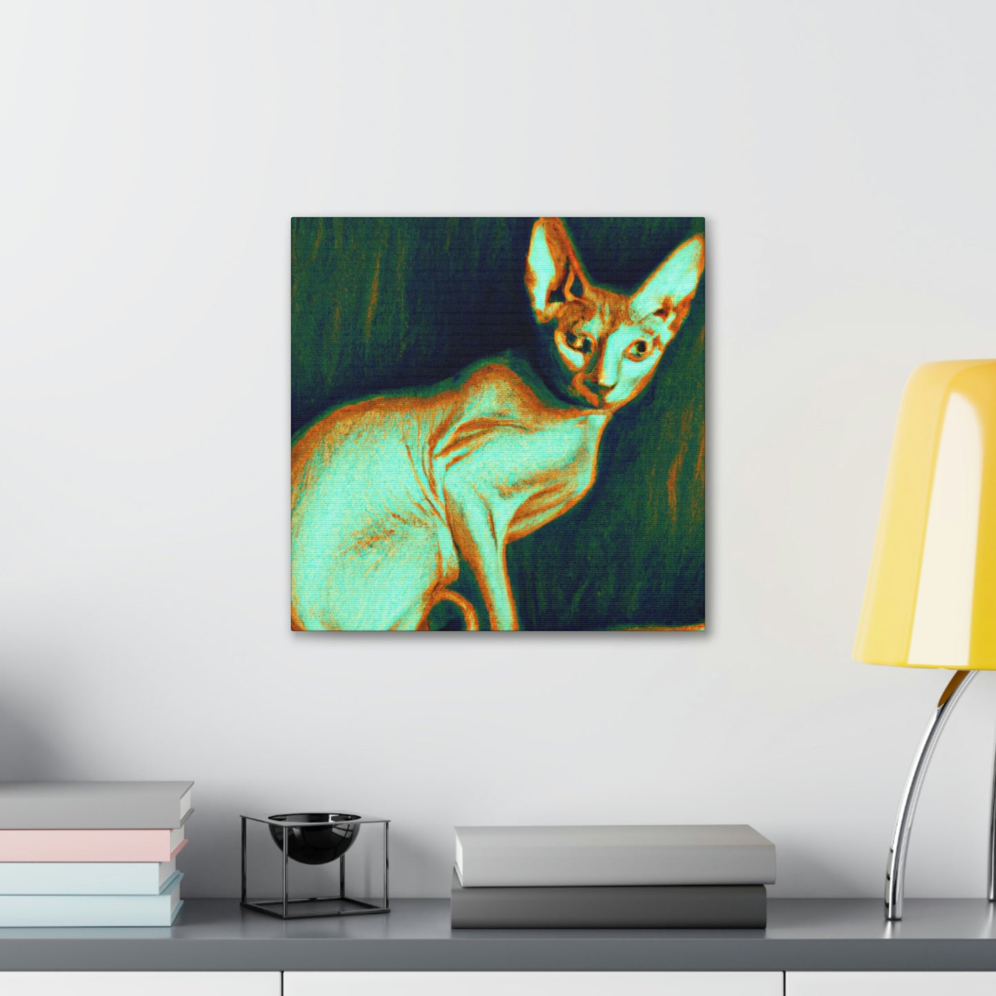 Sphynx in Expressionism - Canvas