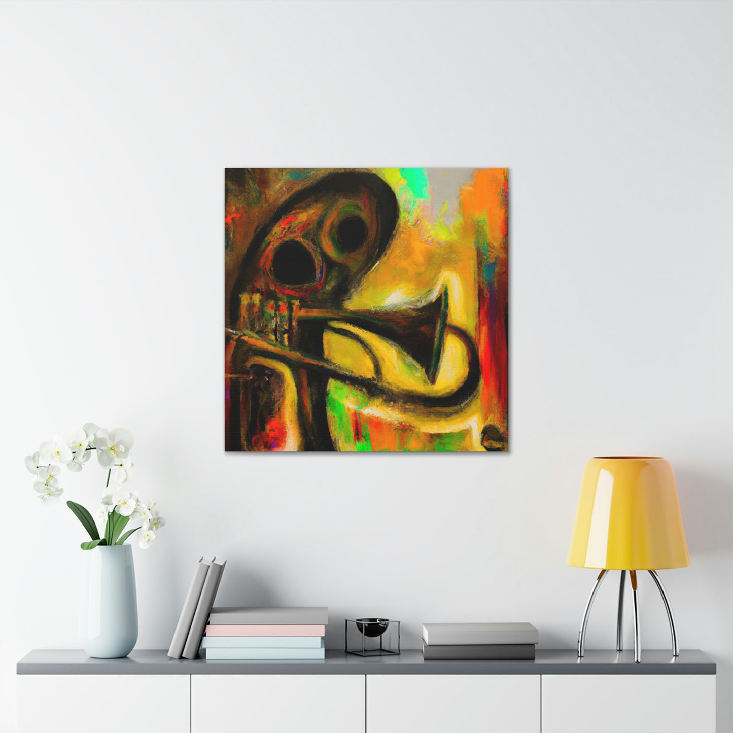 Trumpet of Abstraction - Canvas