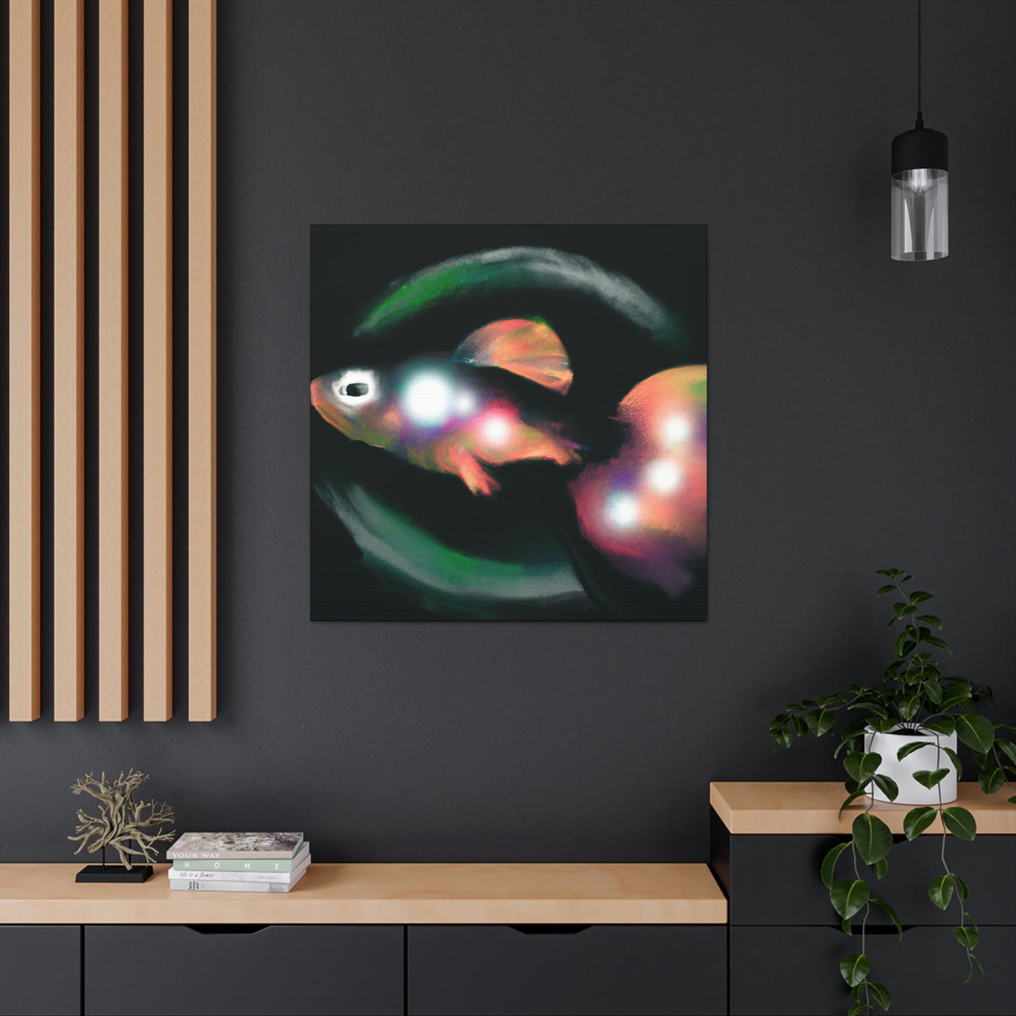 Killifish in Minimalism - Canvas