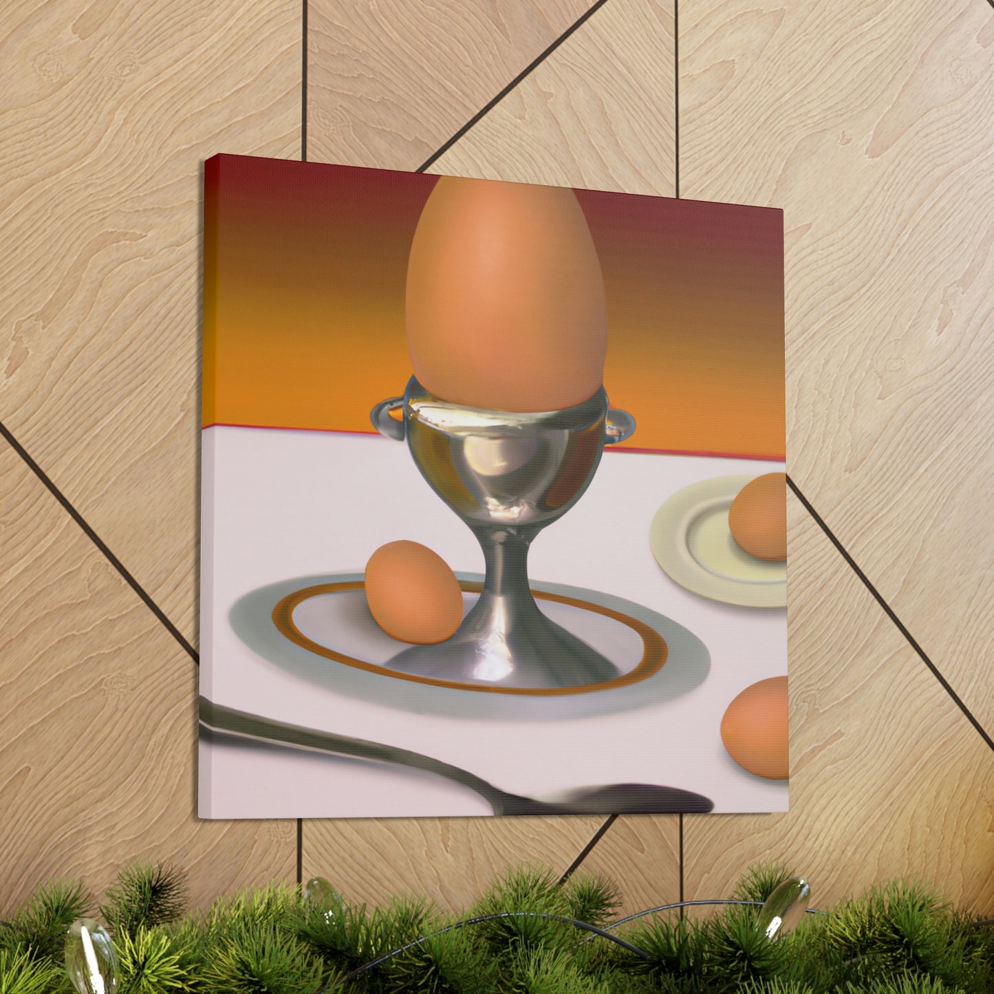 Eggs in Dreamscapes - Canvas