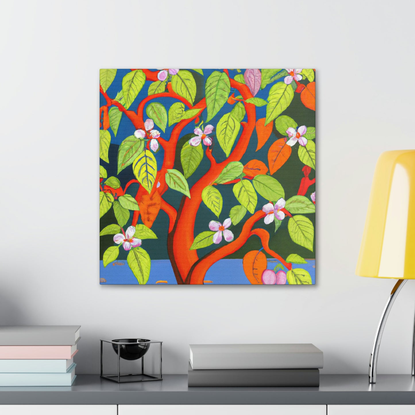 "Dogwood Tree Dreamscape" - Canvas