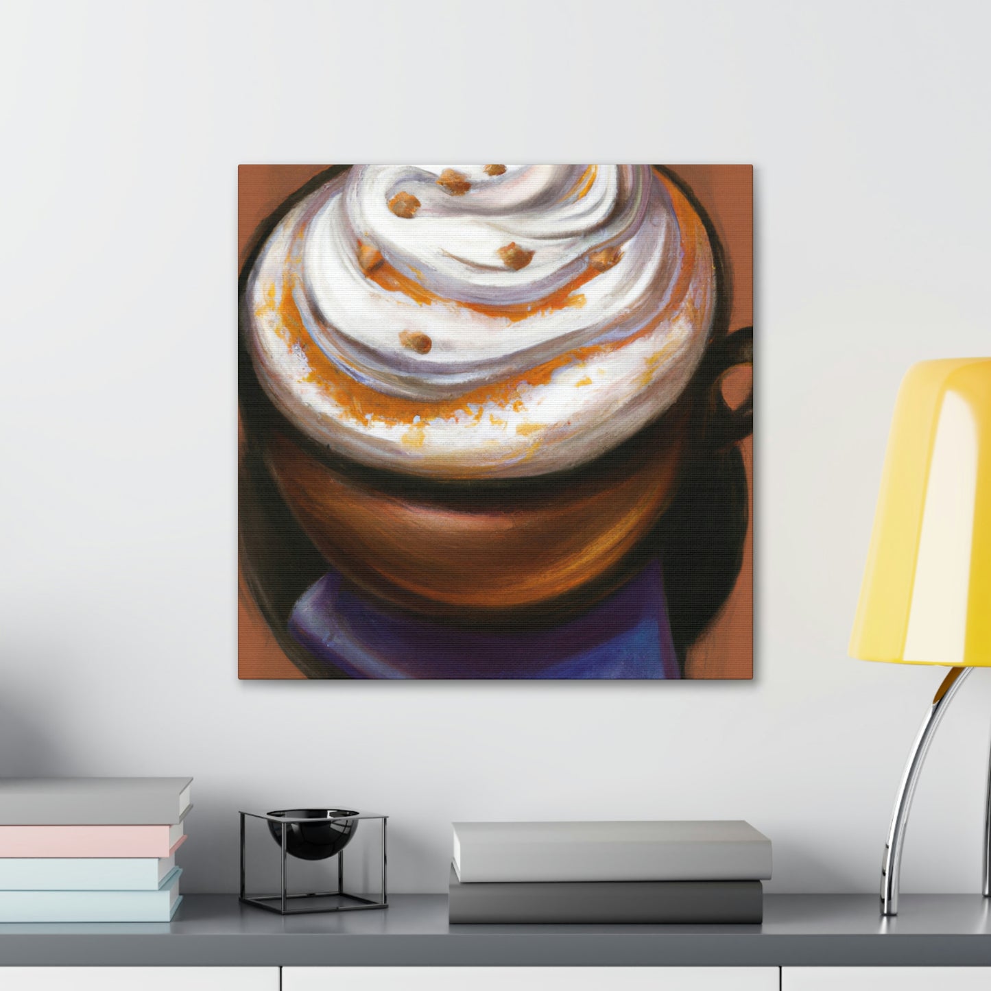 "Cappuccino in Realism" - Canvas