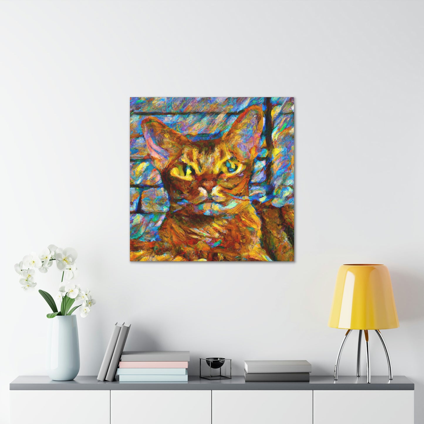 Wild Abyssinian Fauvism - Canvas