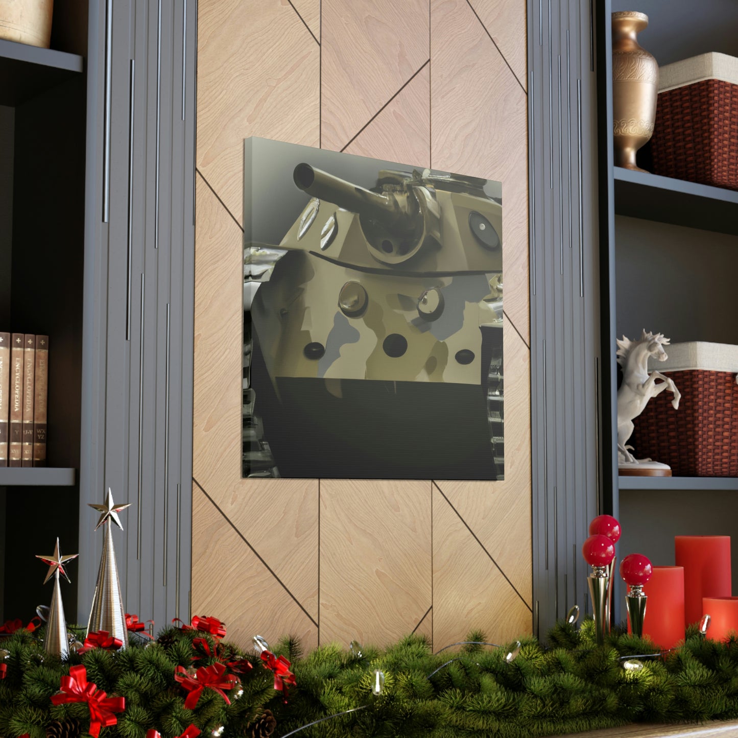 Tank at War-Time - Canvas