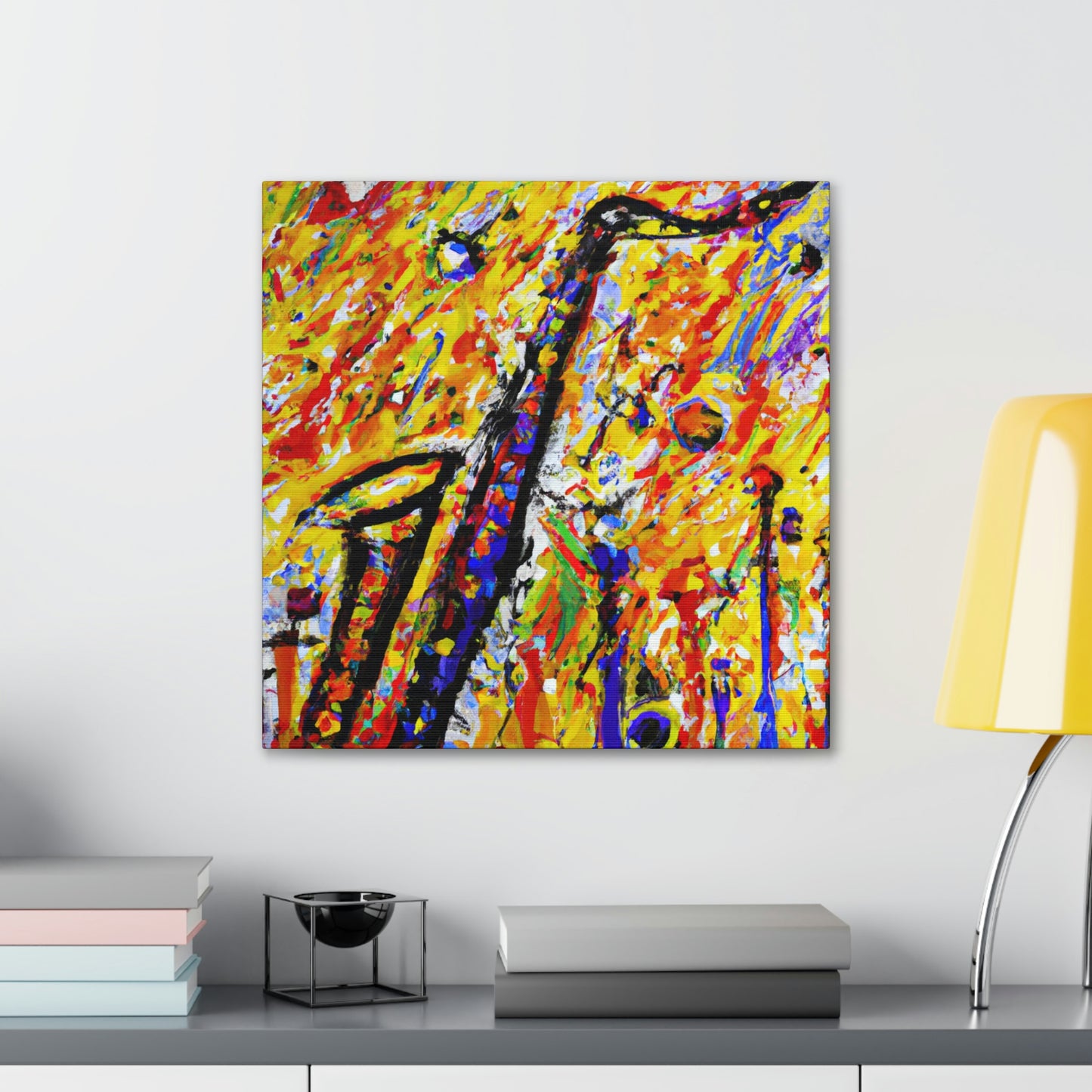 "Harmony of the Clarinet" - Canvas