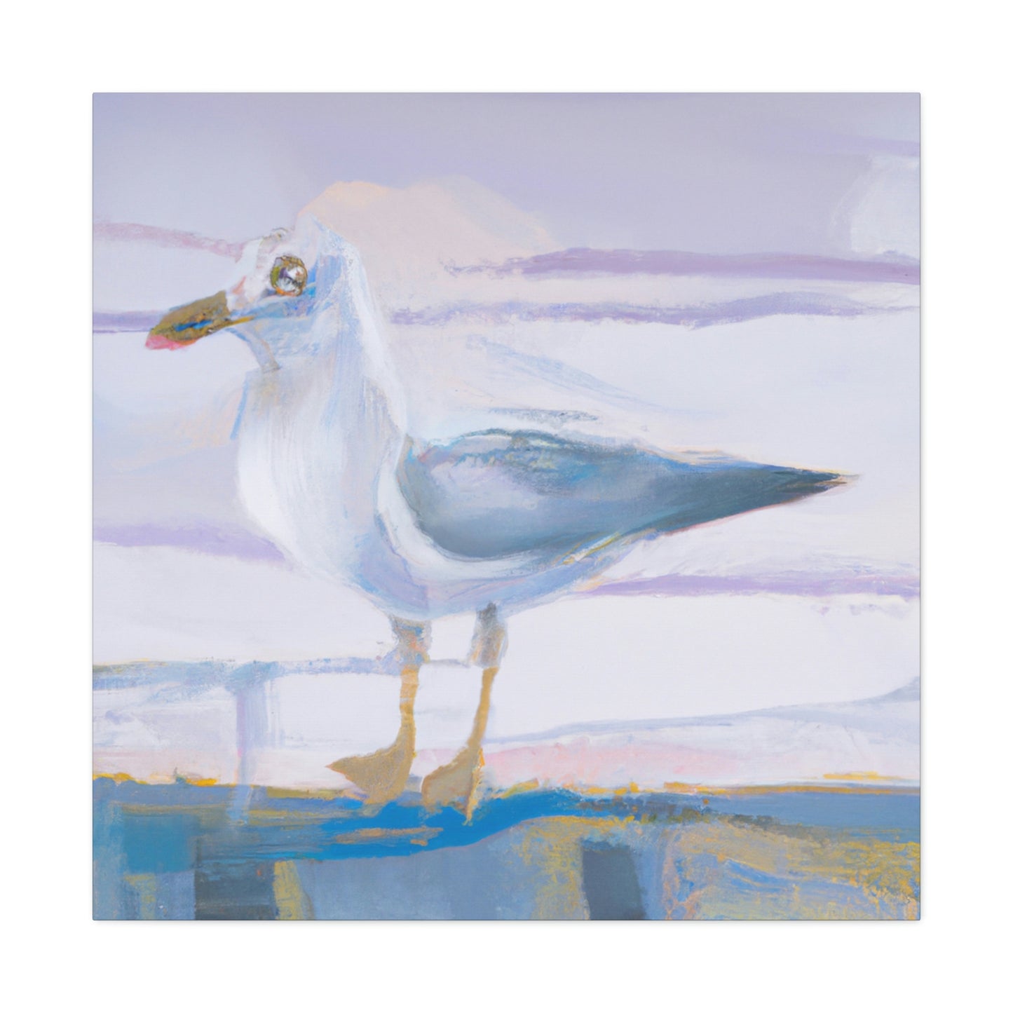 Sea's Glorious Gull - Canvas