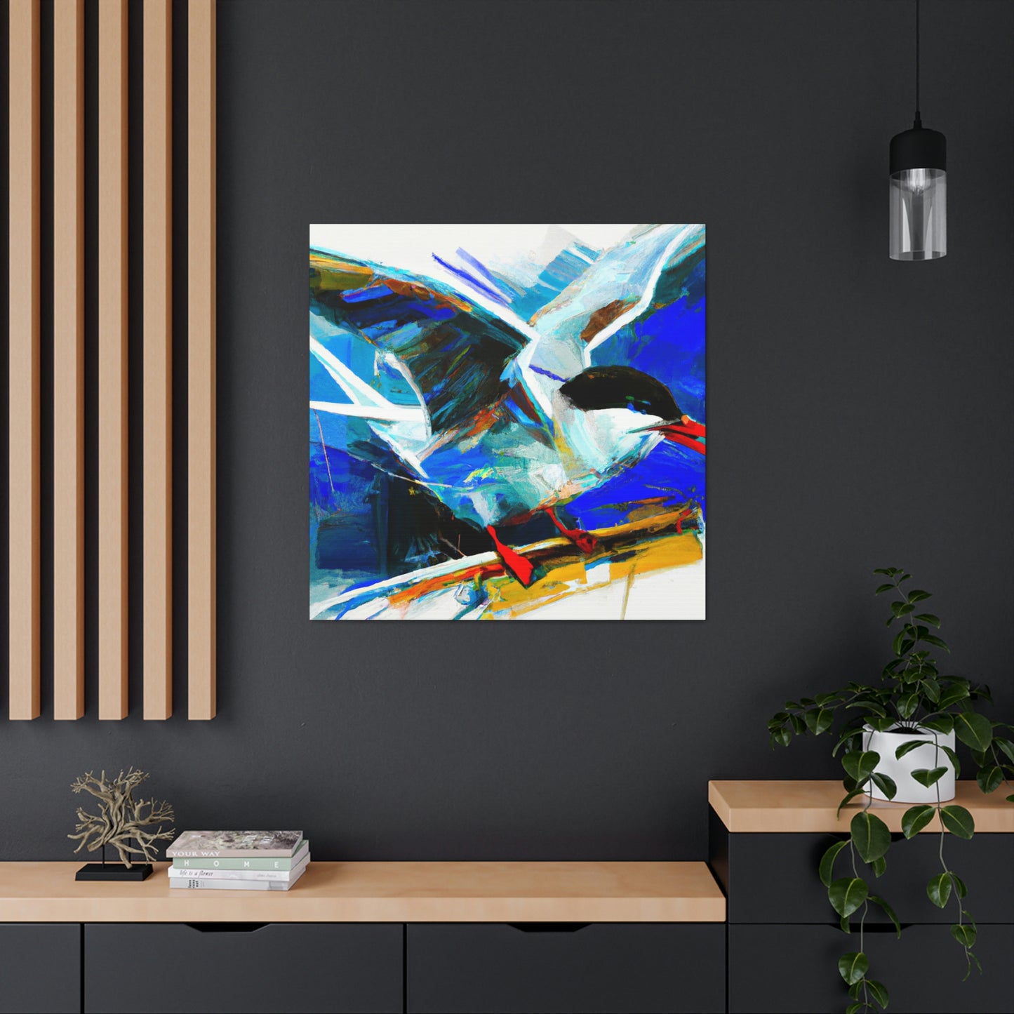 "Arctic Tern Splendor" - Canvas