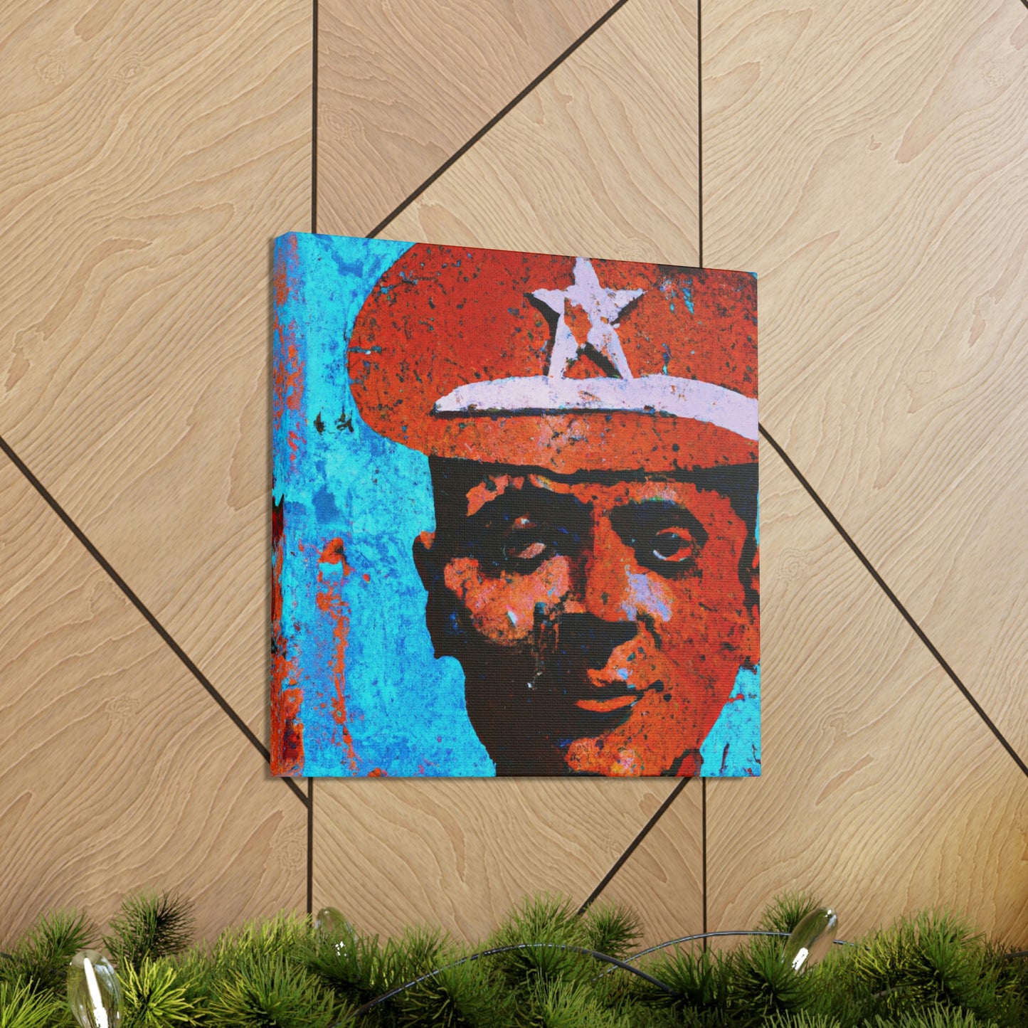 Soldier in Pop Art - Canvas