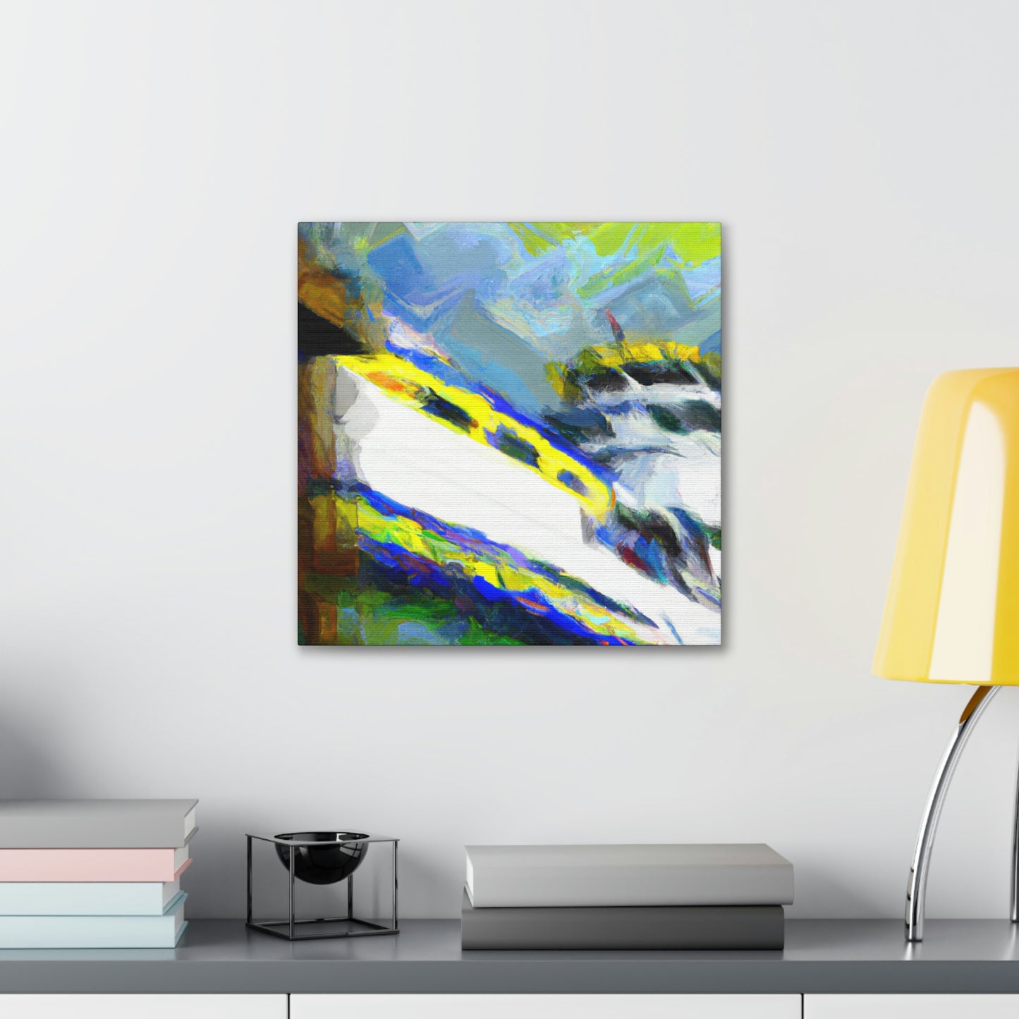 Ferry Across The River - Canvas