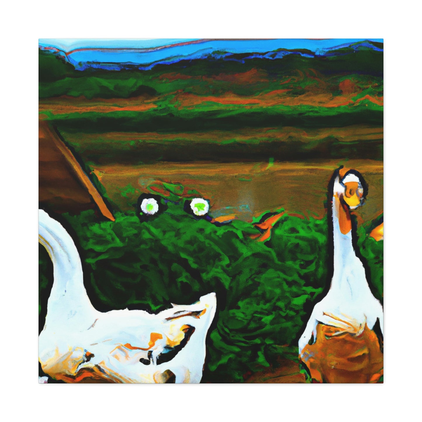 "Goose and Grandeur" - Canvas