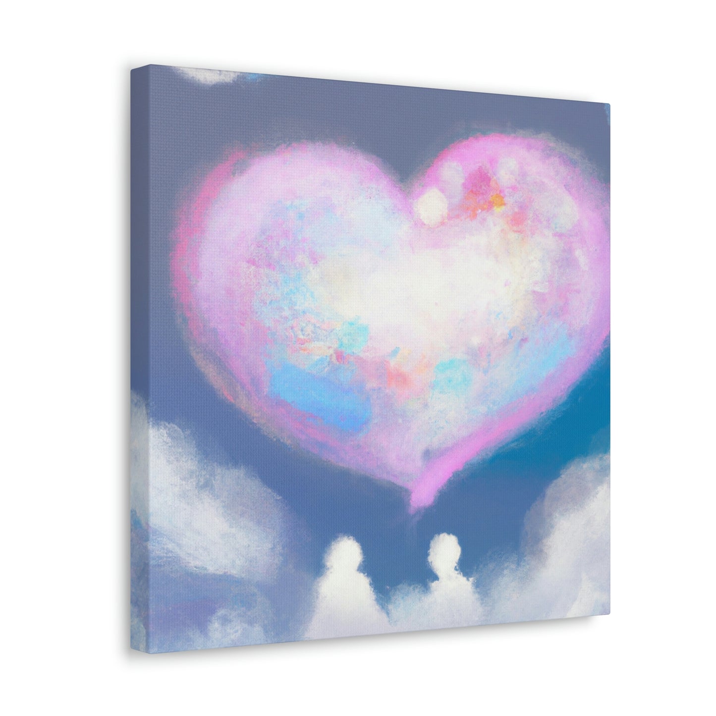 Hearts in Heaven's Clouds - Canvas