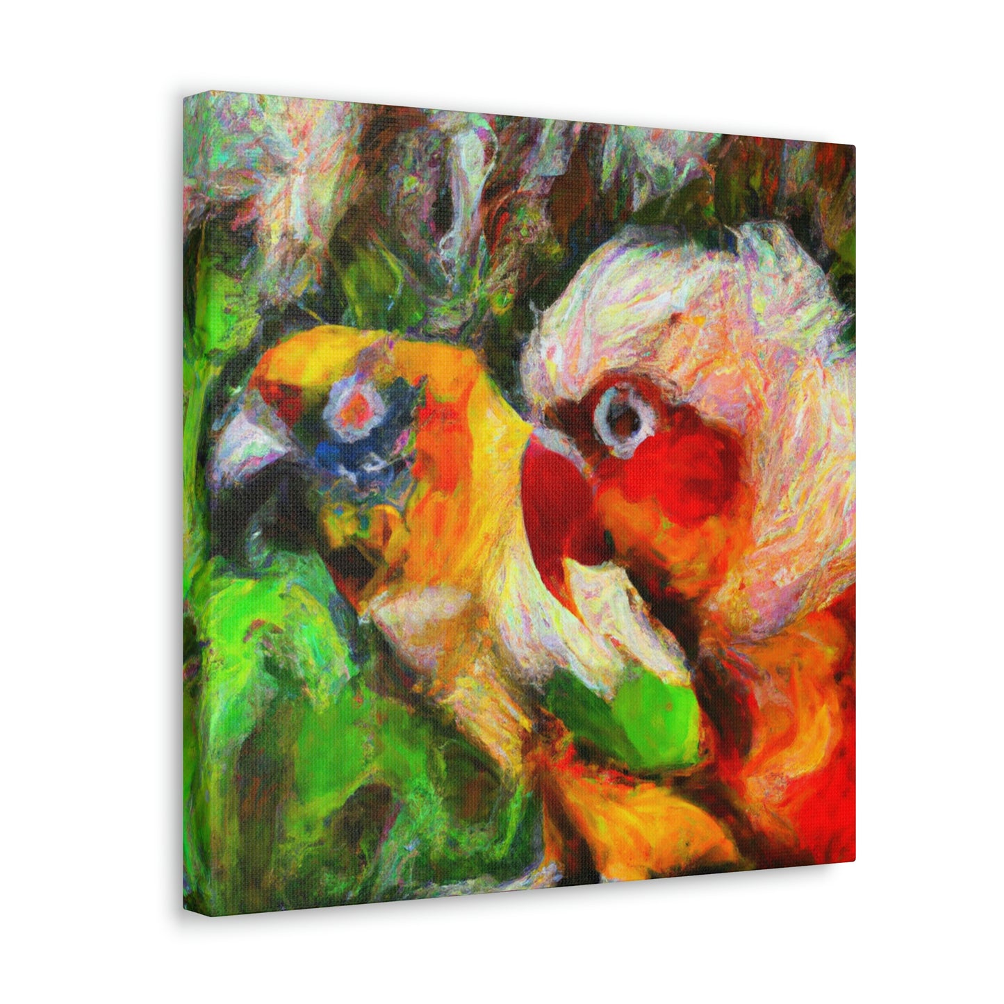 "Birds In Flight Impression" - Canvas