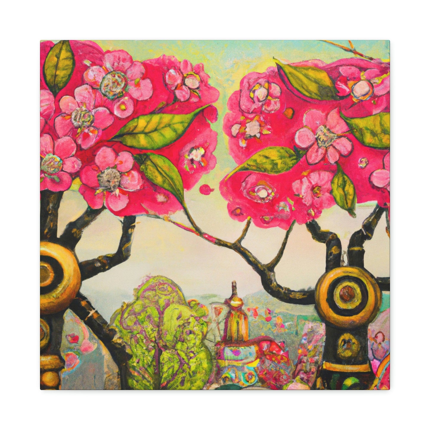 Cherry Blossoms Aweigh - Canvas