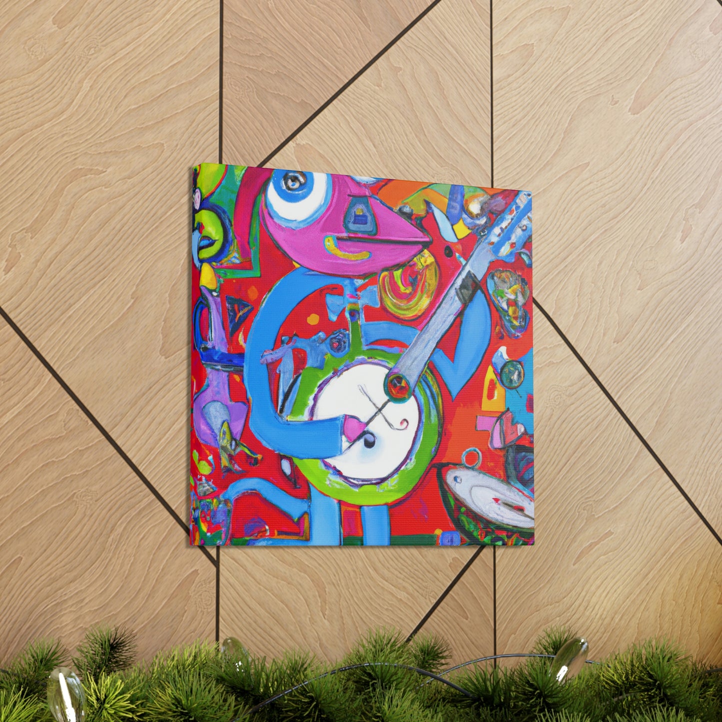 "Banjo of Abstractions" - Canvas