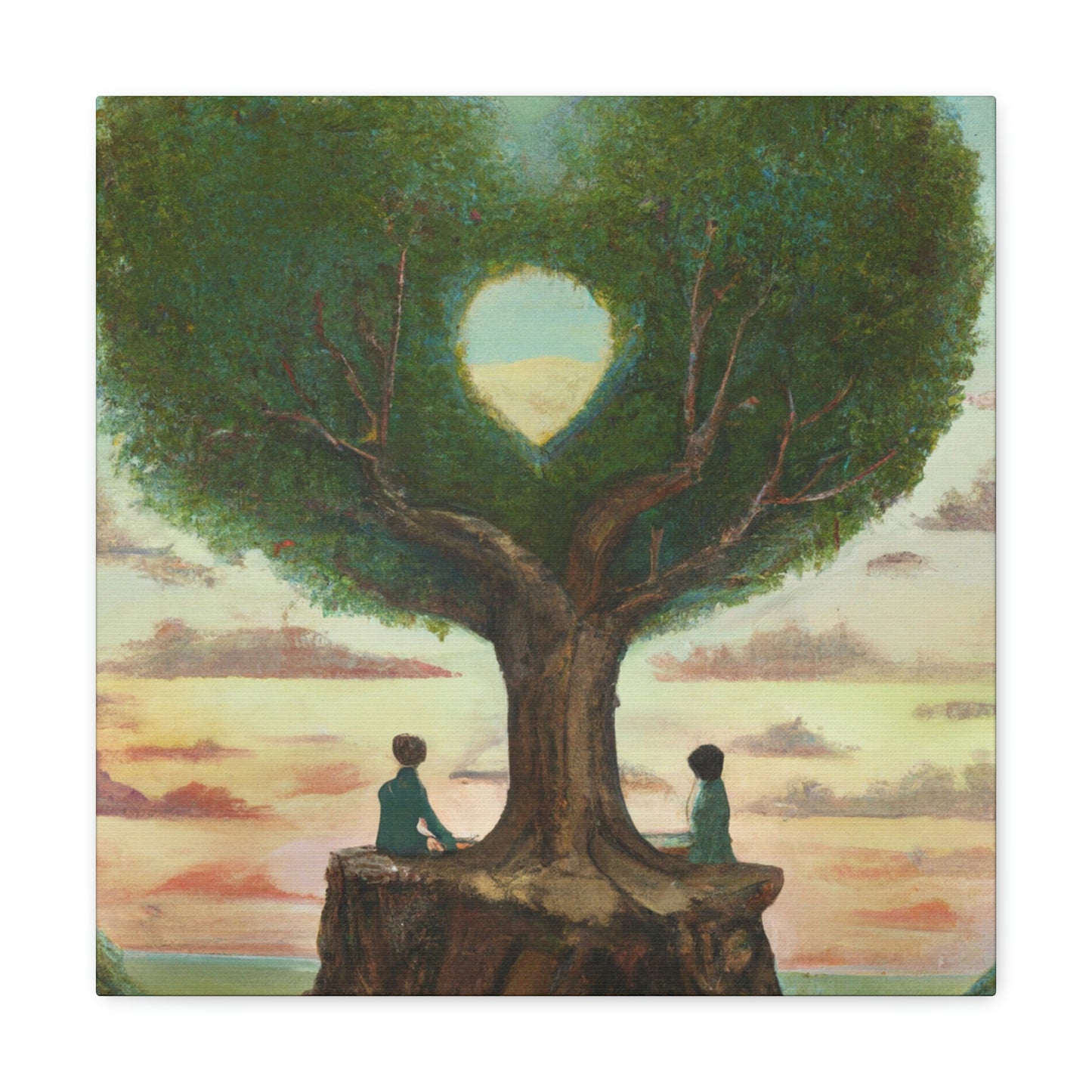 Love Tree Enchantment - Canvas