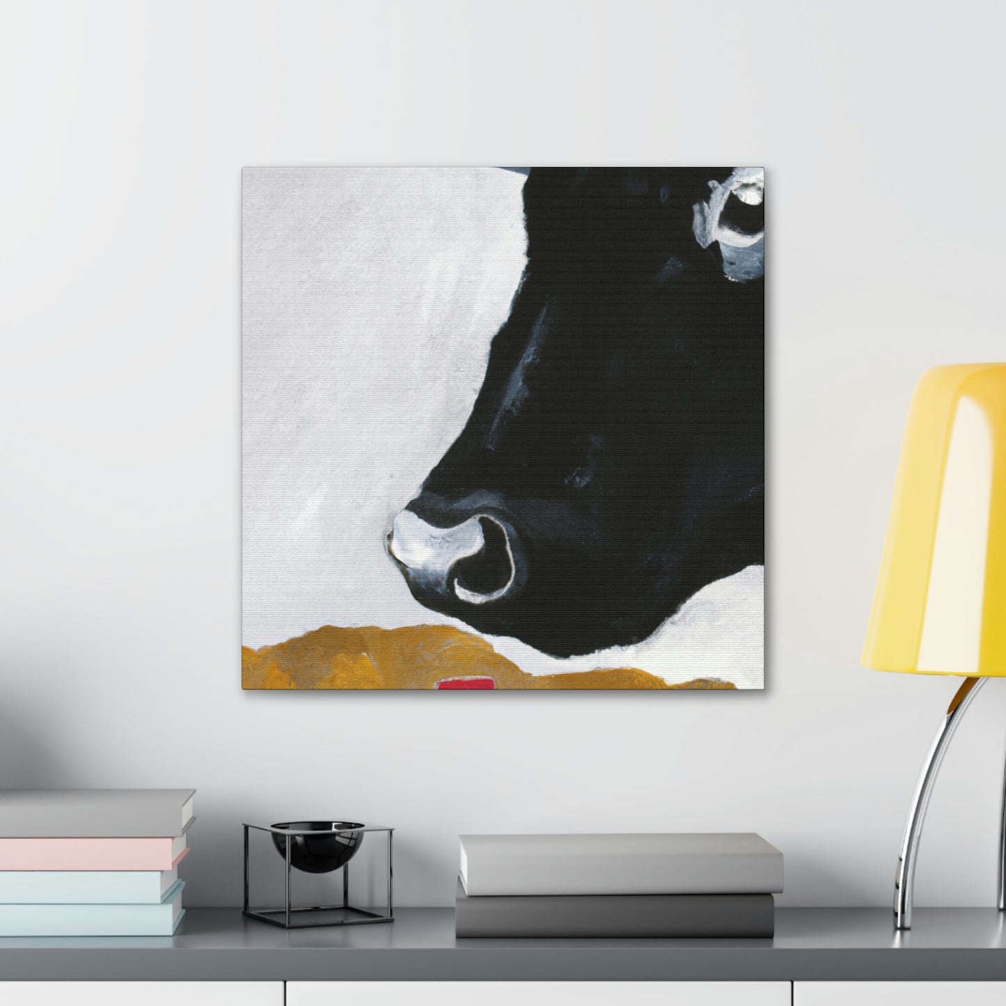 "Black Angus Simplicity" - Canvas