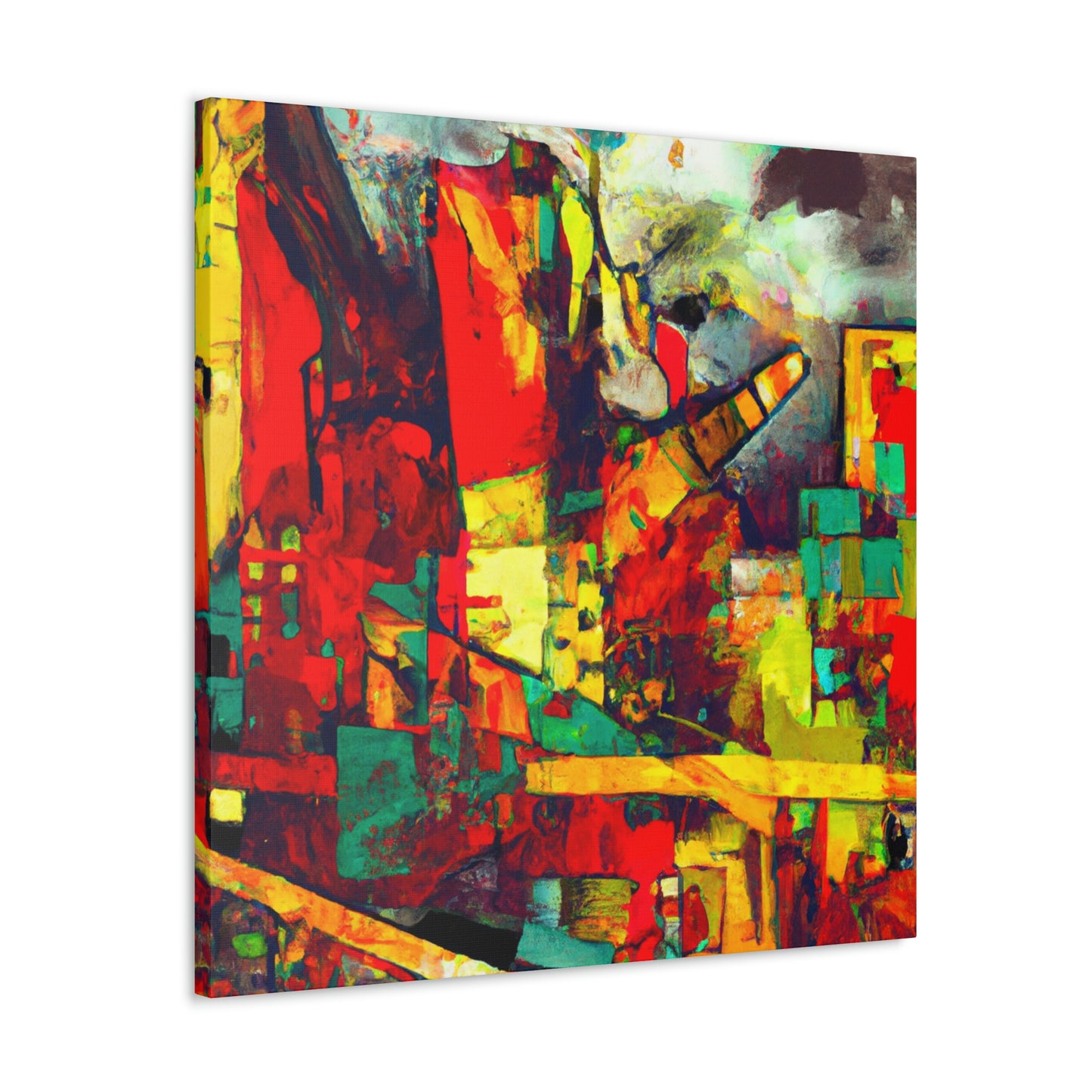 Craftsman in Abstraction - Canvas