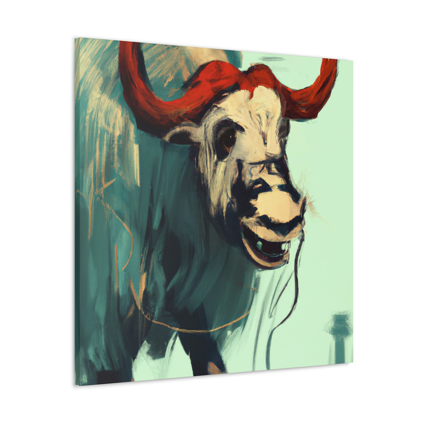 Yaks in the Wilderness - Canvas