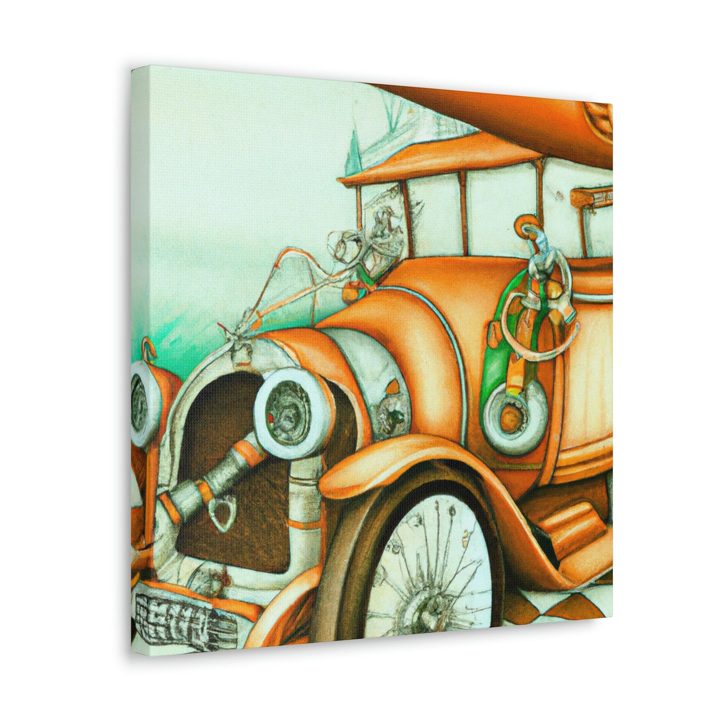 "Automobile Musing Dreams" - Canvas