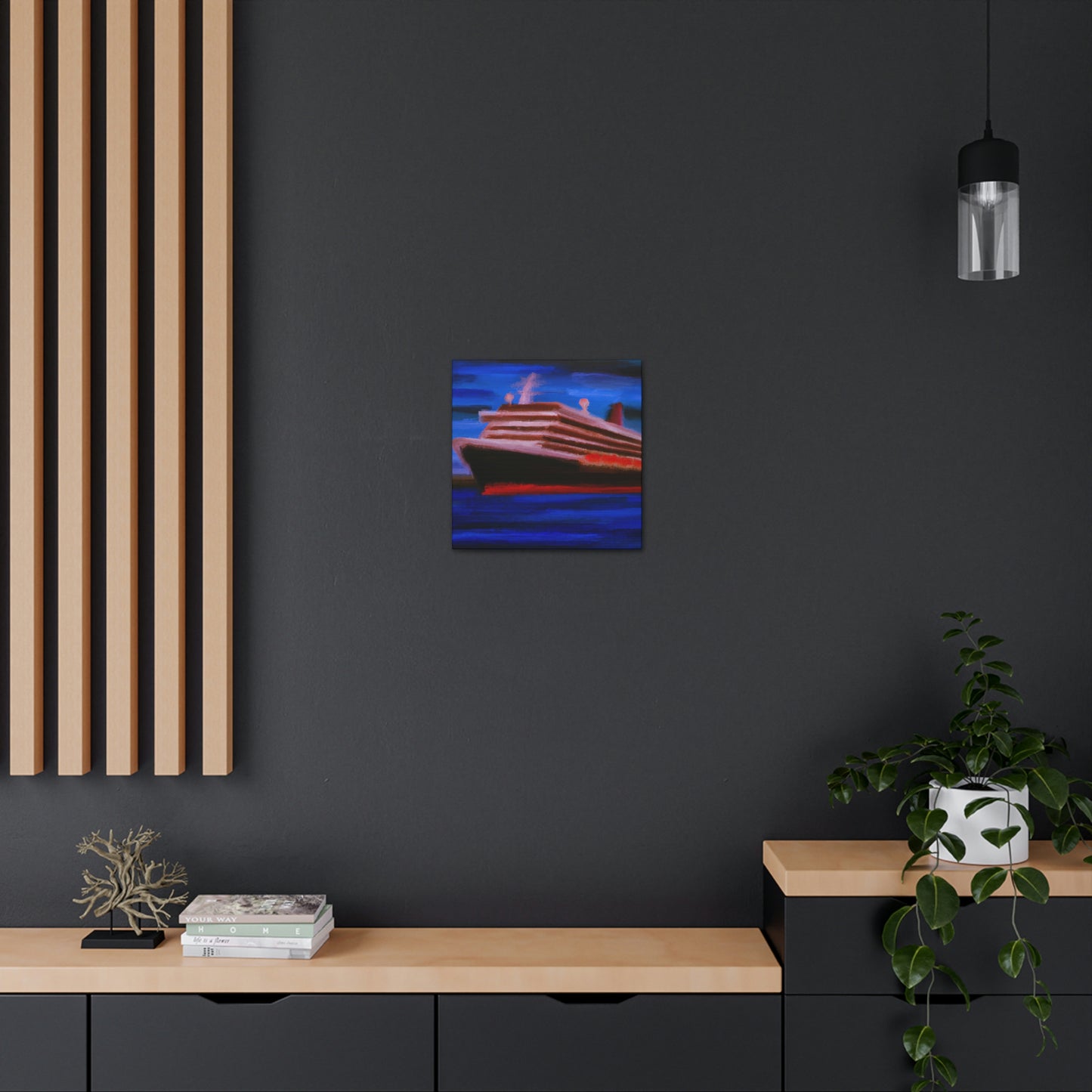 Cruise Ship Simplicity - Canvas