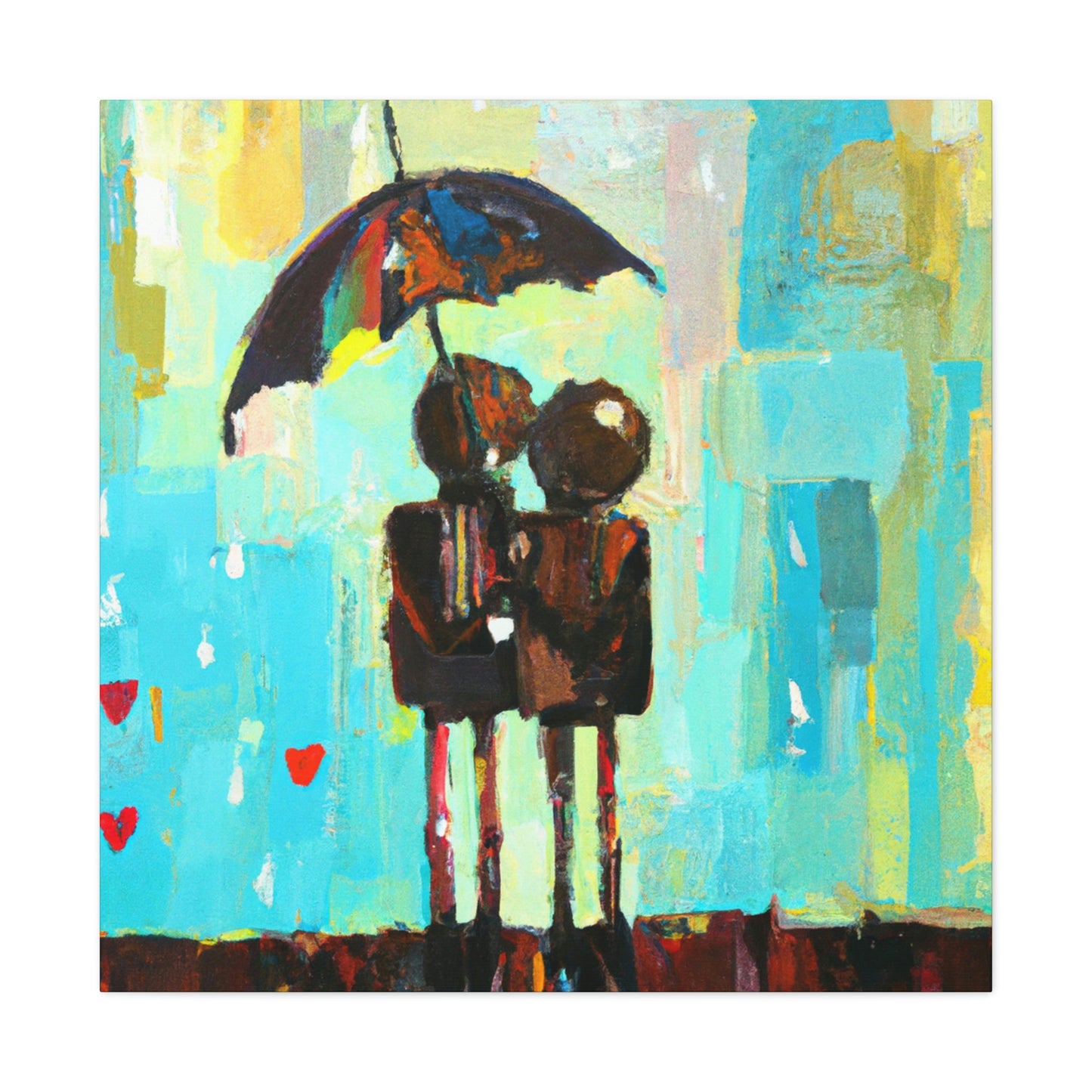 Love in the Rain - Canvas