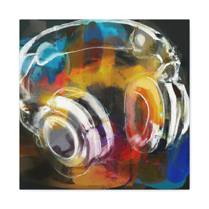 "Headphone Music Dreaming" - Canvas