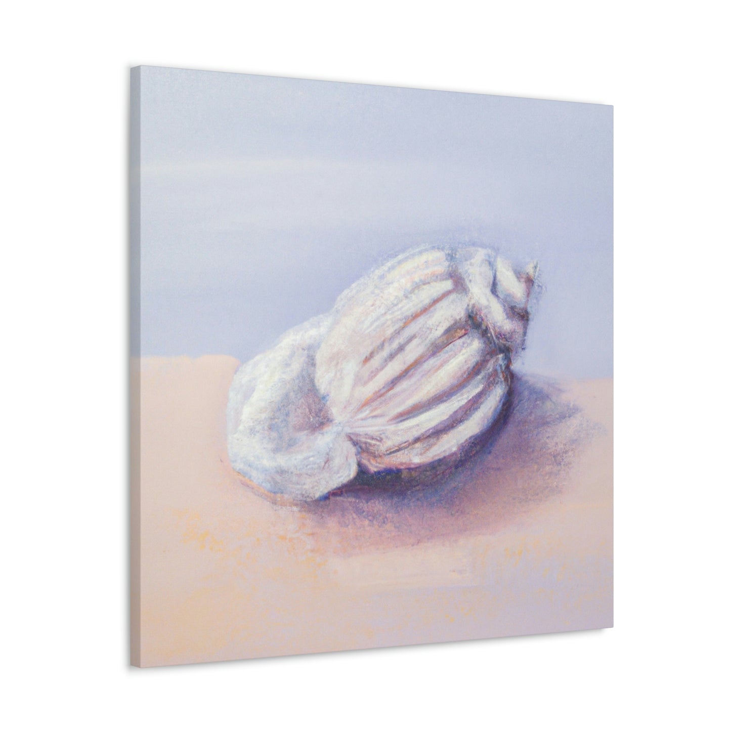 "Seashell in Moonlight" - Canvas