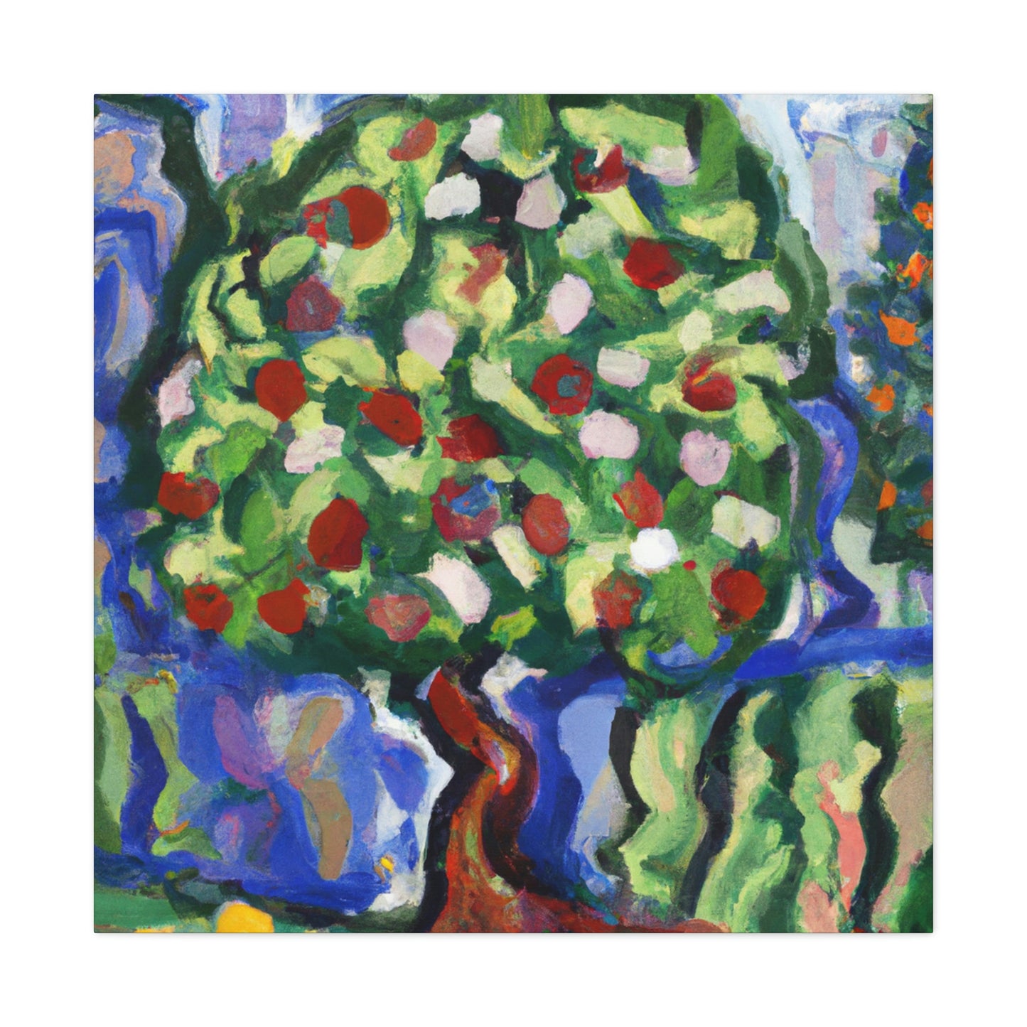 "Apple Tree in Bloom" - Canvas