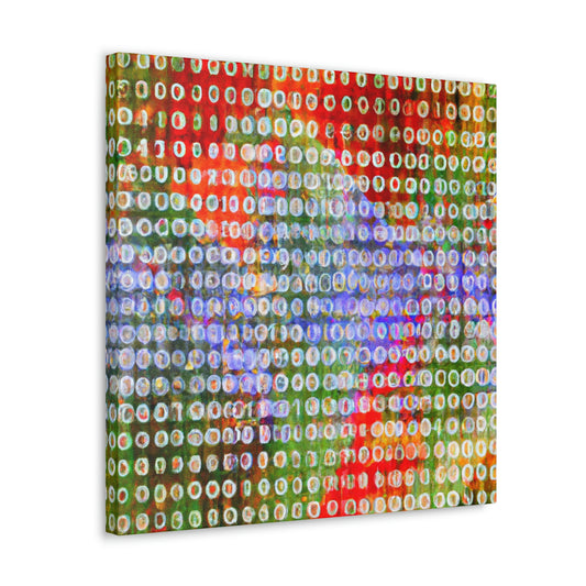 "Coding into Impressionism" - Canvas