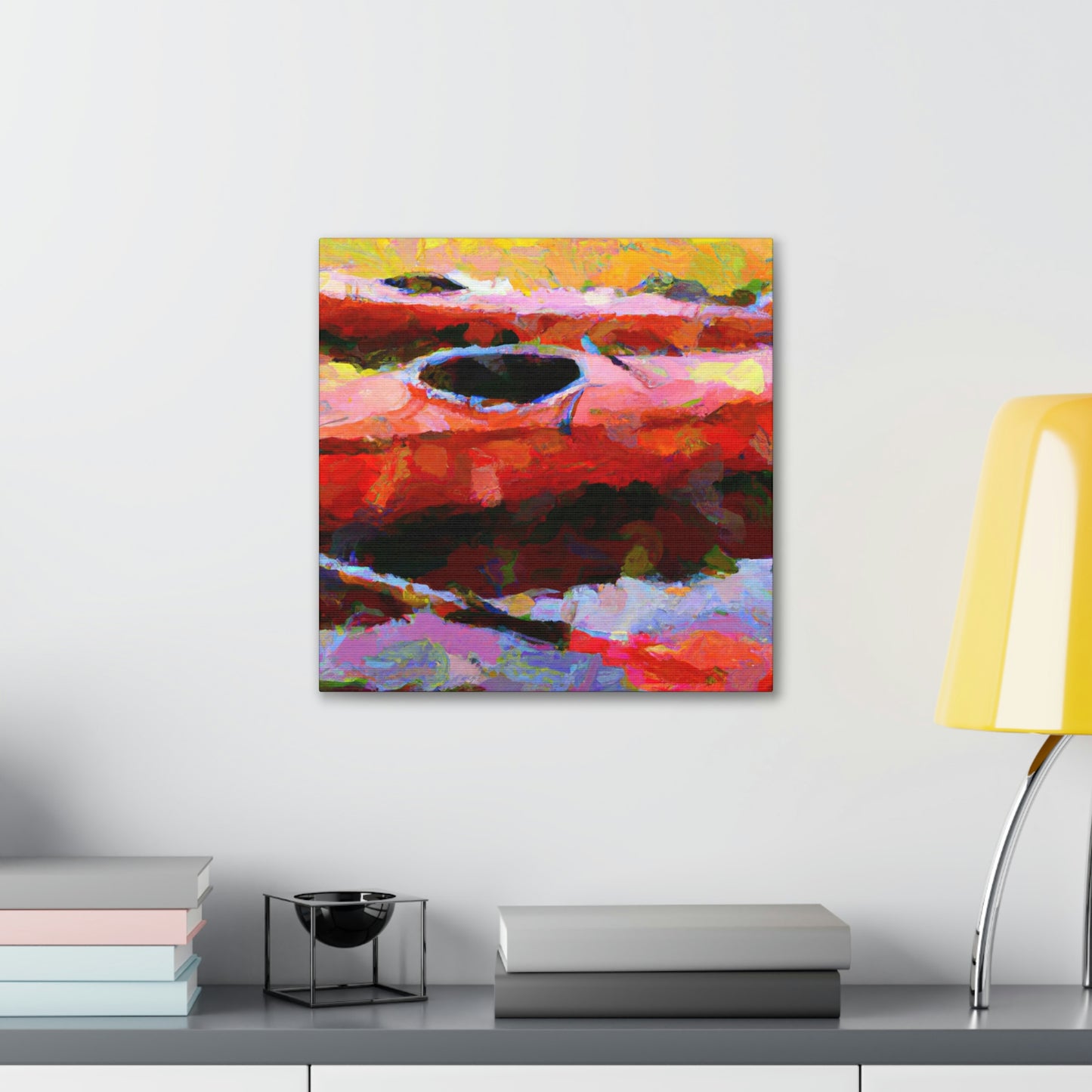 Kayak on the Waves - Canvas