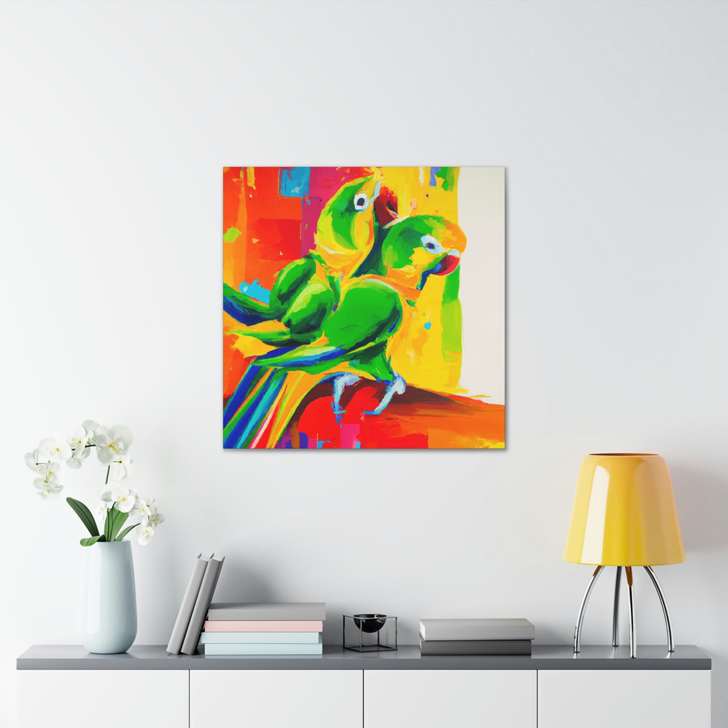 Conures in Simplicity - Canvas