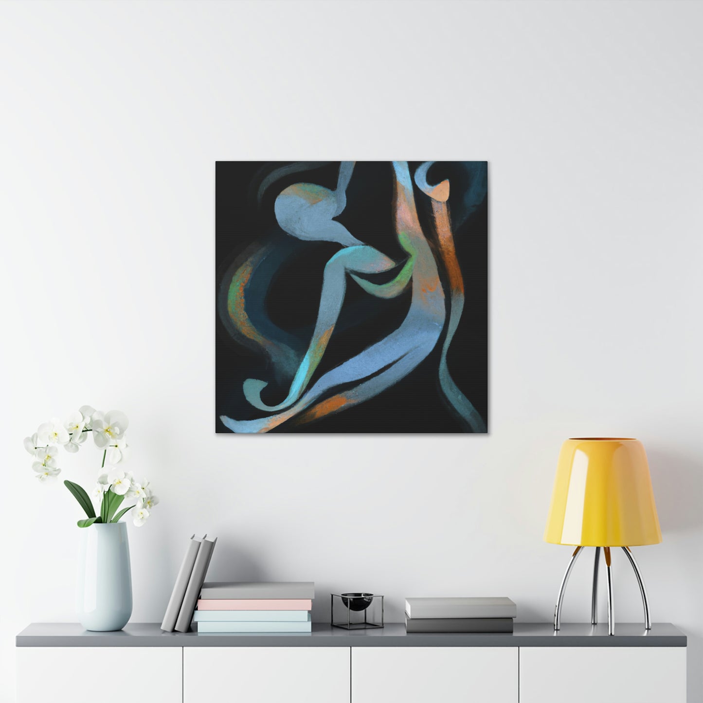 Yoga in Reflection - Canvas