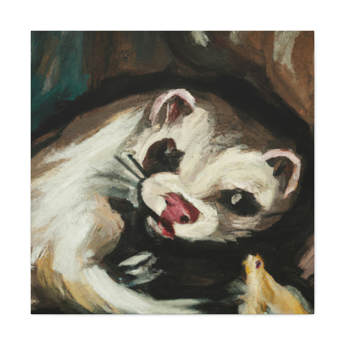 Ferret's Initiation Dance - Canvas