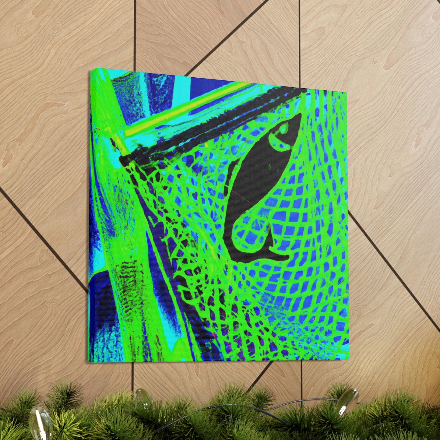 "Fish Net Harvesting" - Canvas