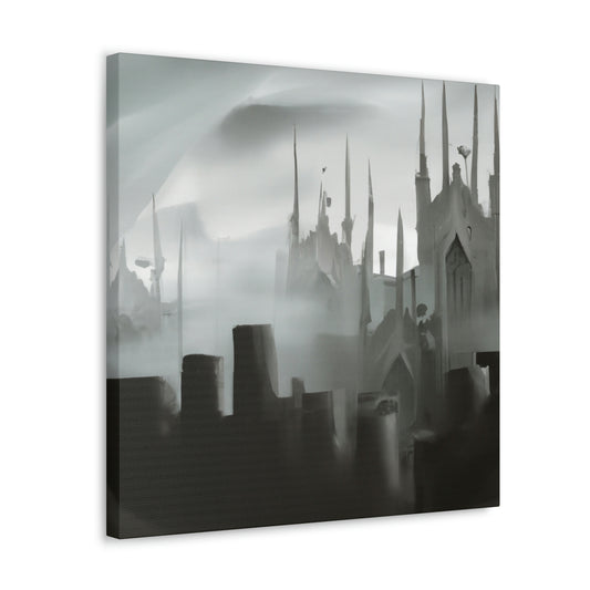 Gothic Dark Reflection - Canvas