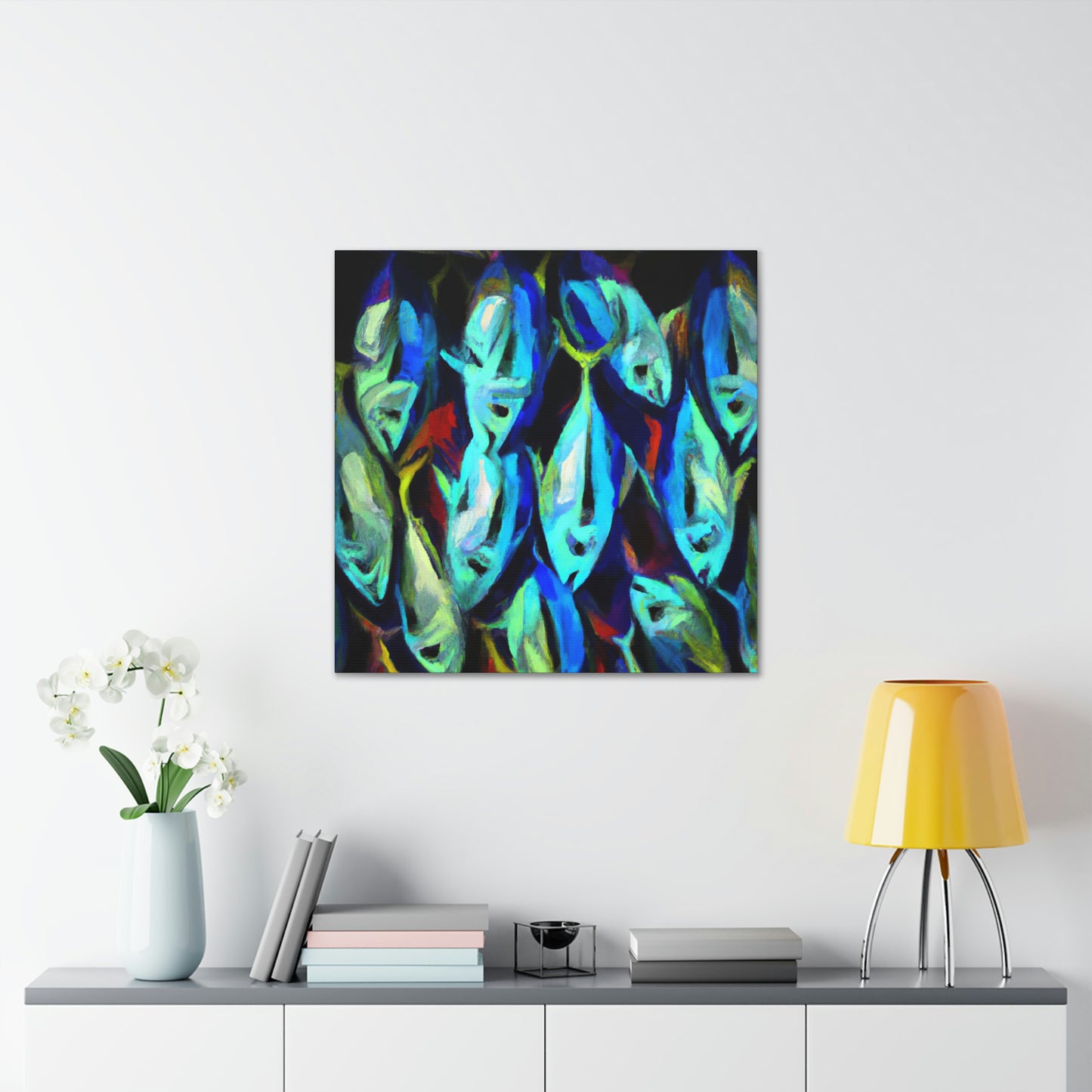 "Fish of the Future" - Canvas