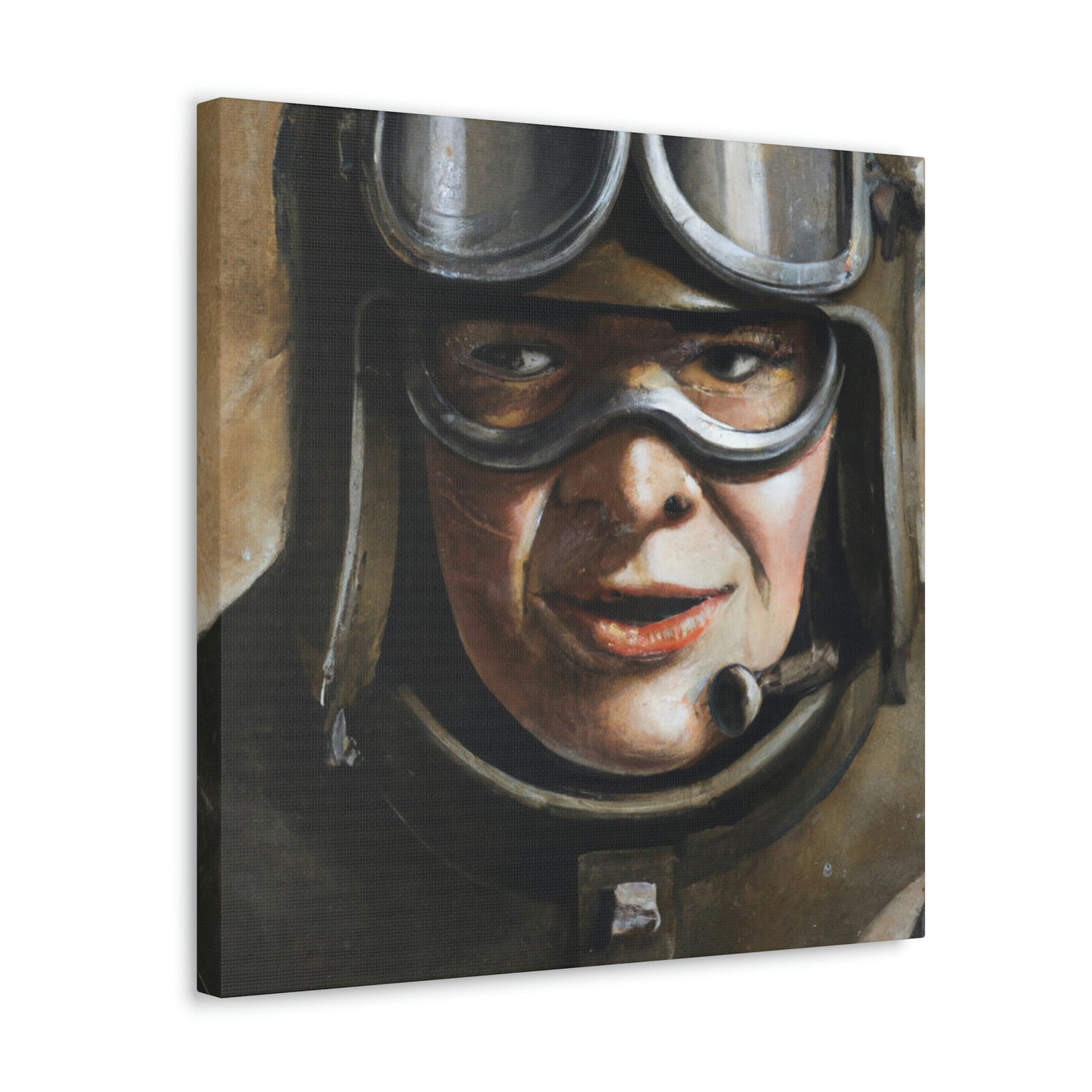 Aviator's Flight Triumph - Canvas